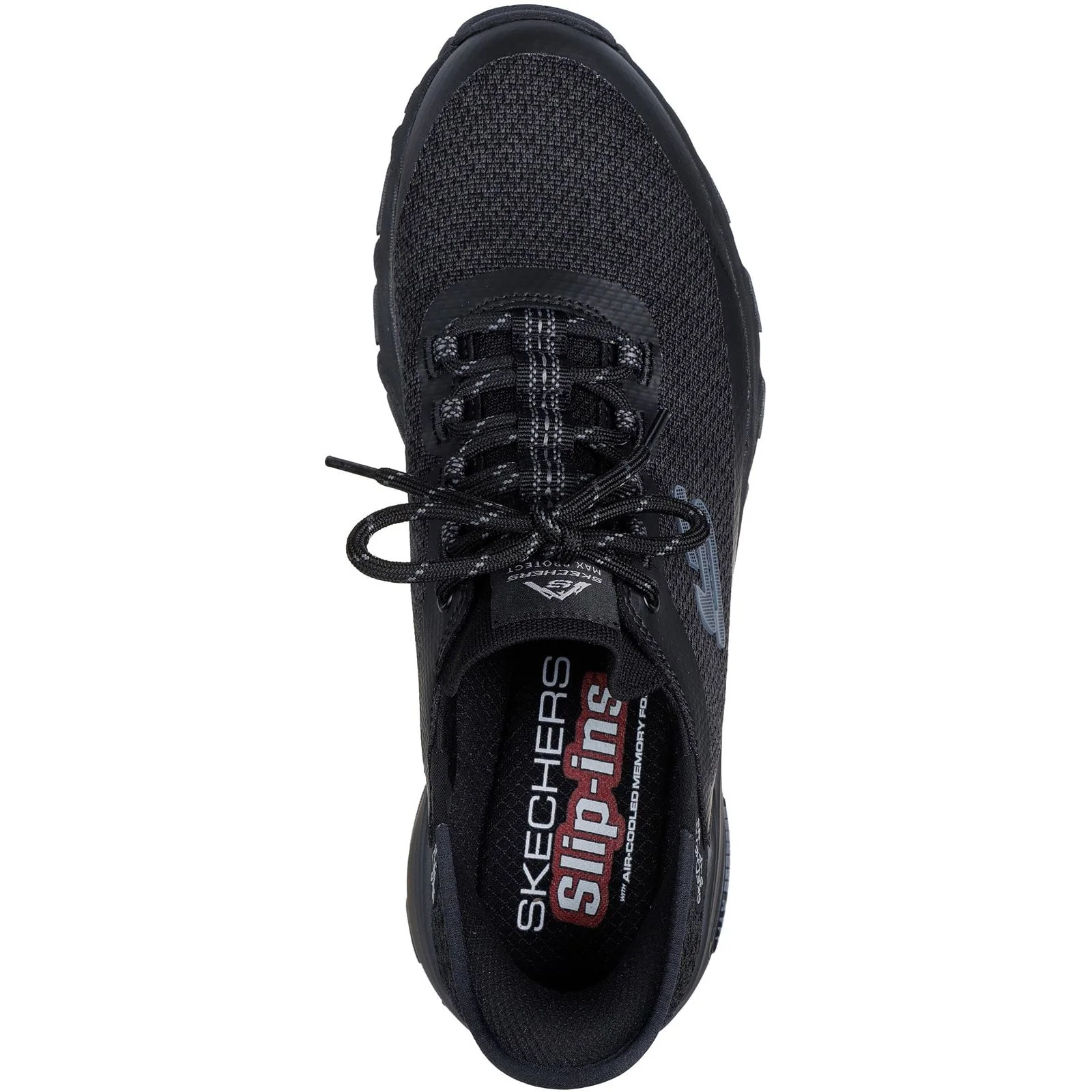Skechers Mens Max Protect Assembly Hiking Shoes Black - Image 4