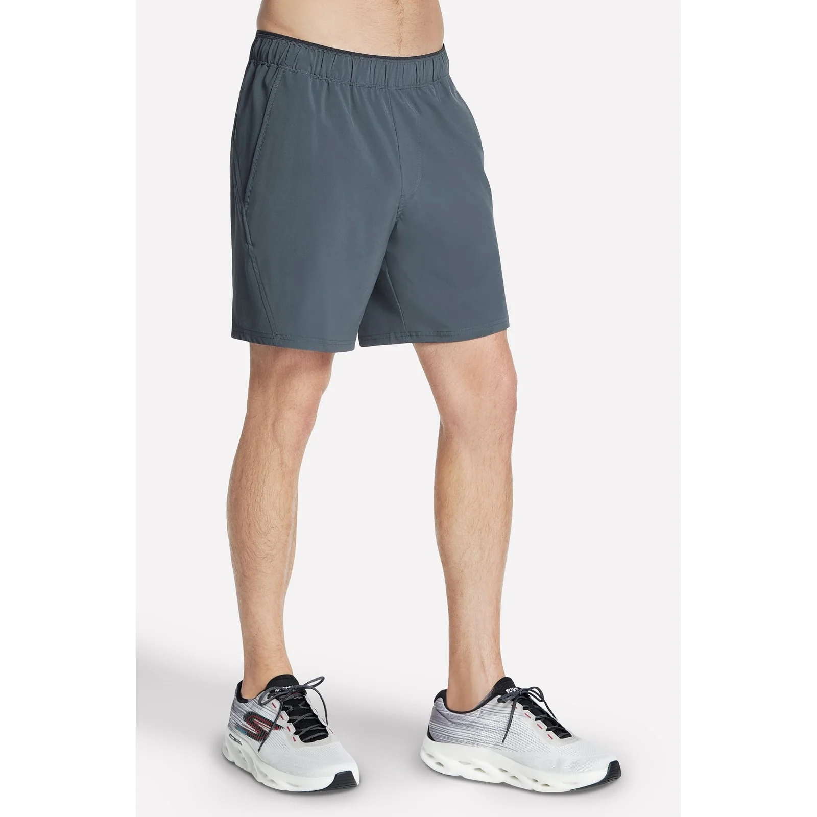 Skechers Mens Premier 7 Inch Short Black/Charcoal - Image 3