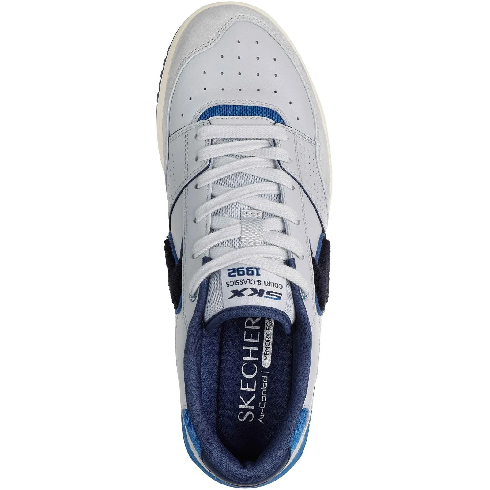 Skechers Mens S-1992 Trainer Grey/Blue - Image 3