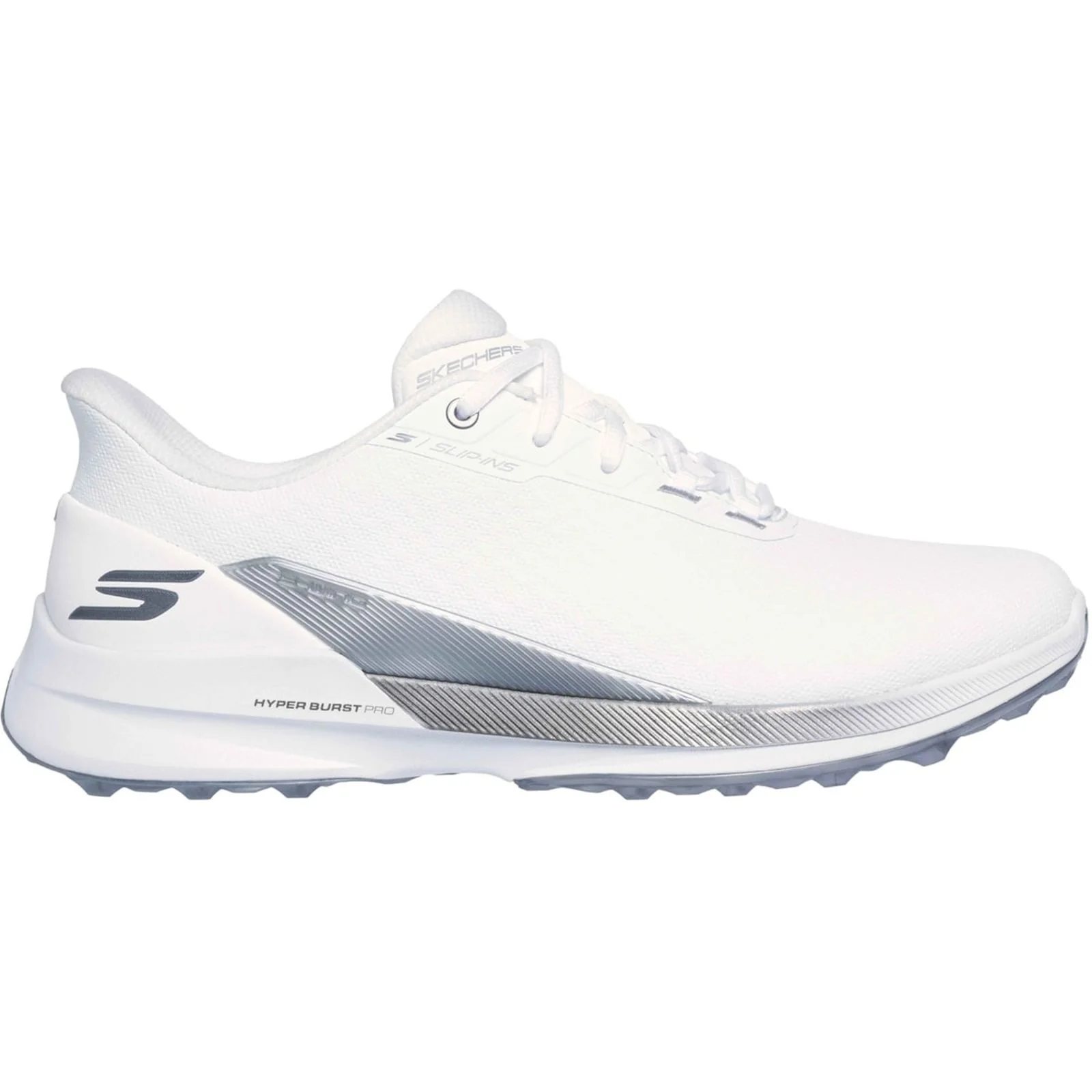 Skechers Mens Skechers Pure Slip Ins Golf Shoes White