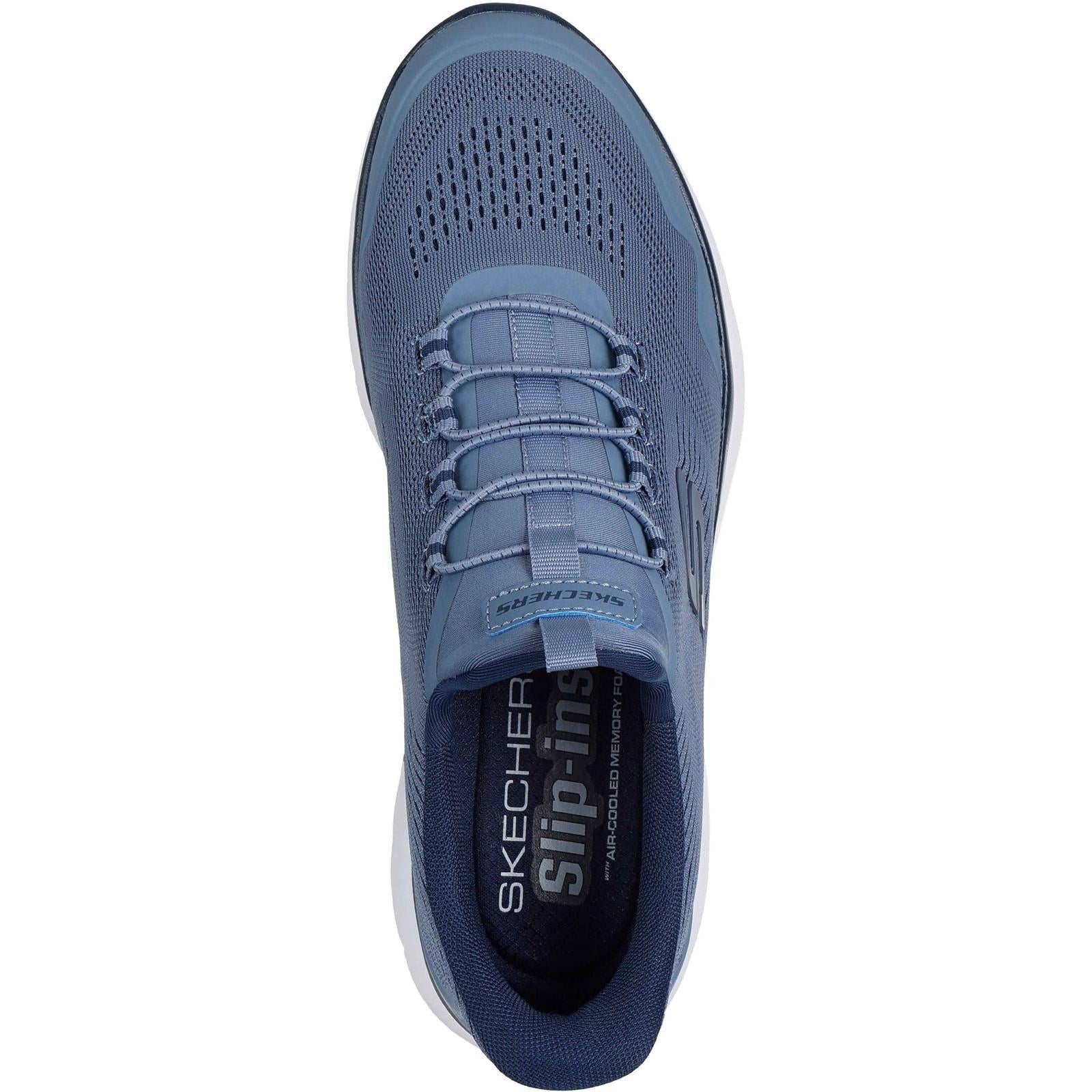 Skechers Mens Summits Top Rate Trainers Slate - Image 3