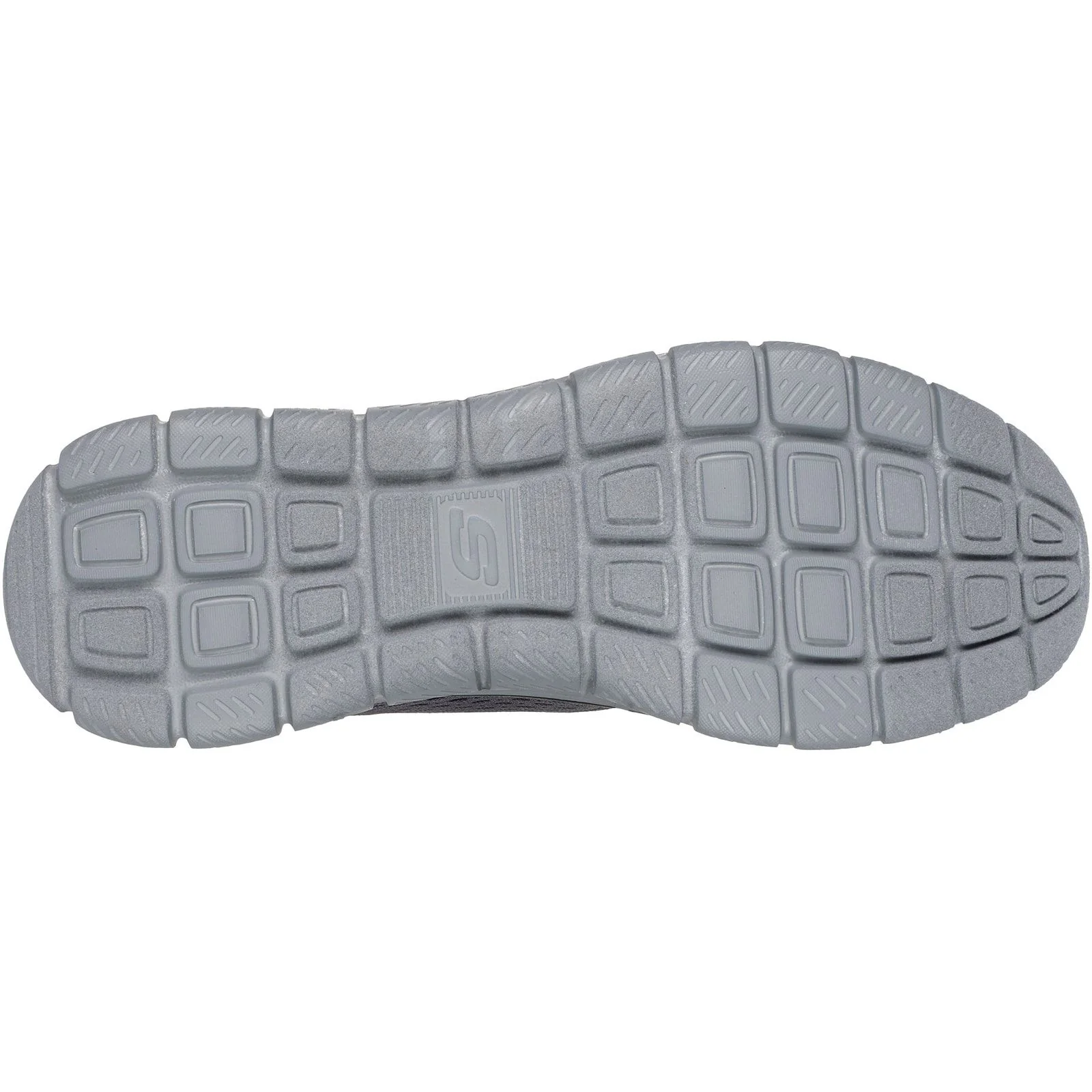 Skechers Mens Track Leshur Shoes Charcoal/Orange - Image 4