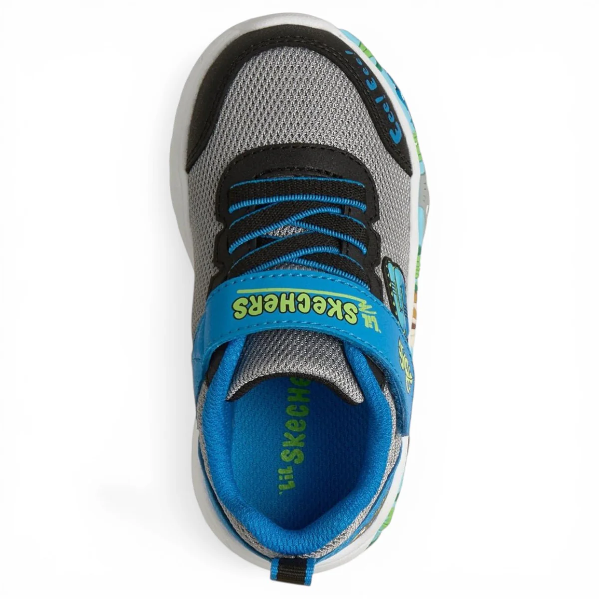 Skechers PLAY SCENE Gore & Strap Infant Boys Shoes - Image 3