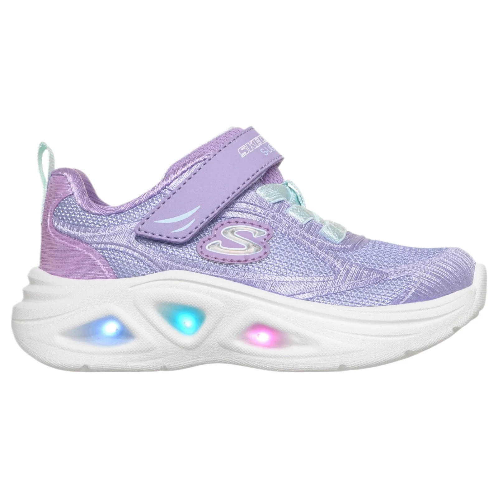 Skechers Sola Glow 2.0 Dazzle Steps Infant Girls Shoes