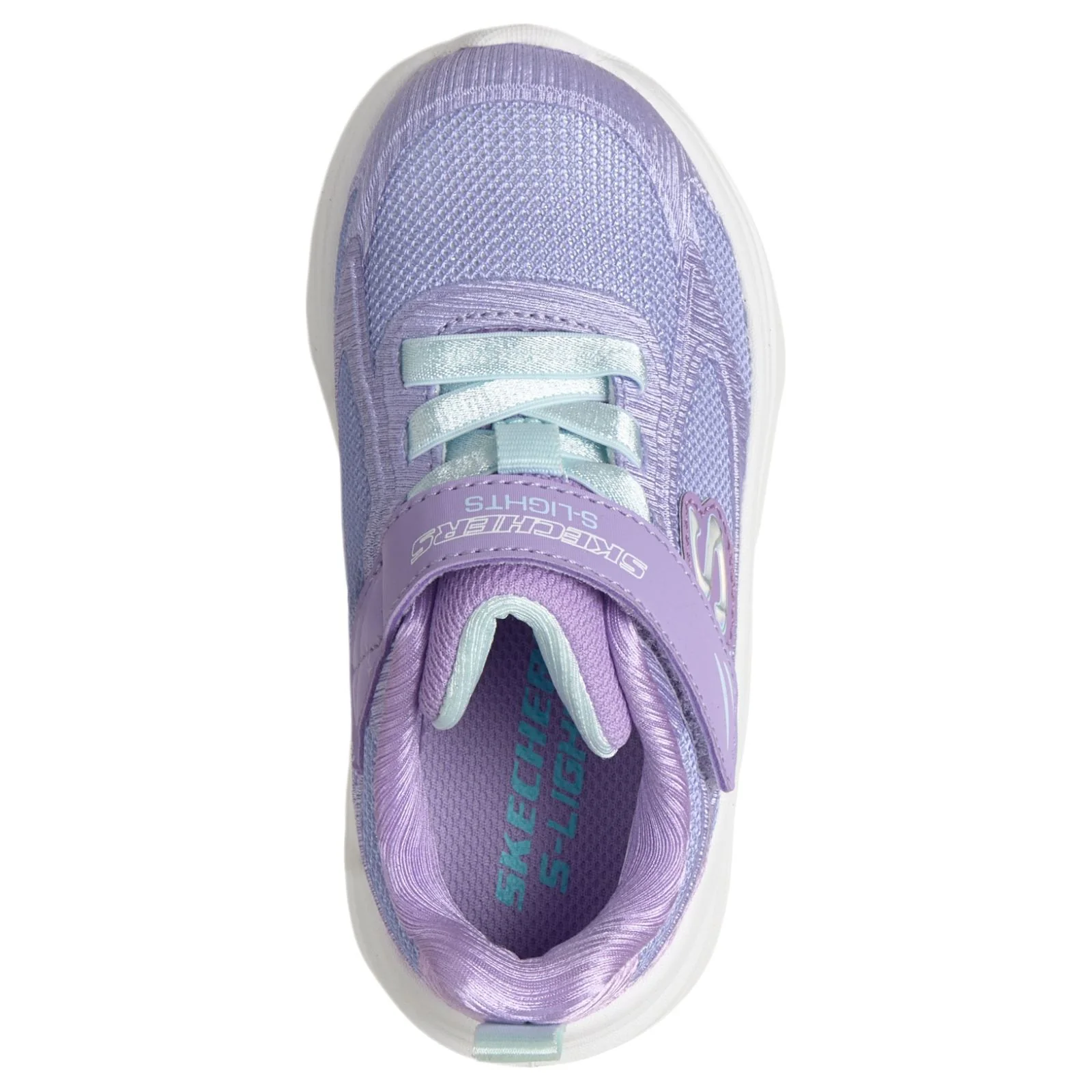 Skechers Sola Glow 2.0 Dazzle Steps Infant Girls Shoes - Image 3