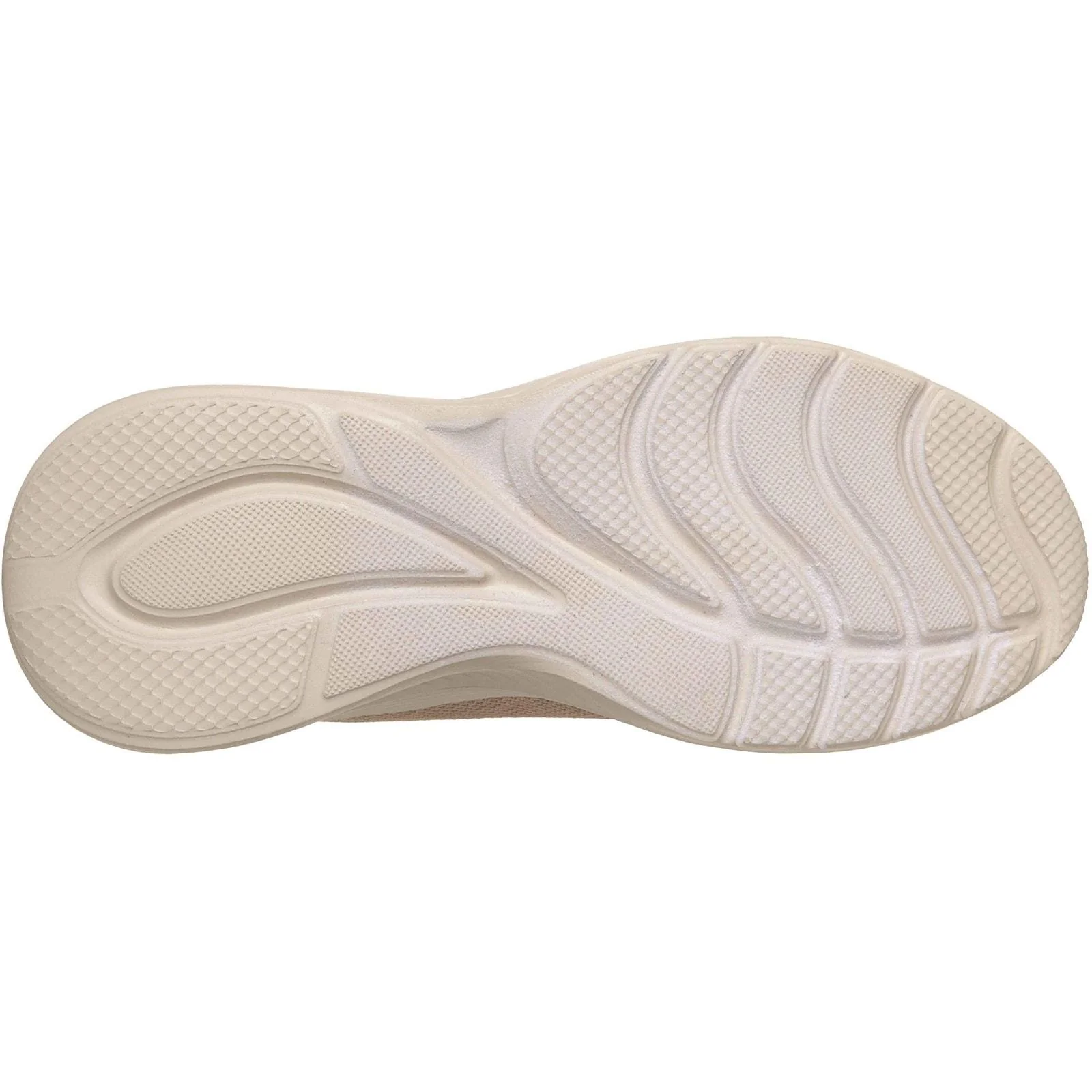 Skechers Womens Bobs Squad Waves Current Look Trainers Taupe - Image 4