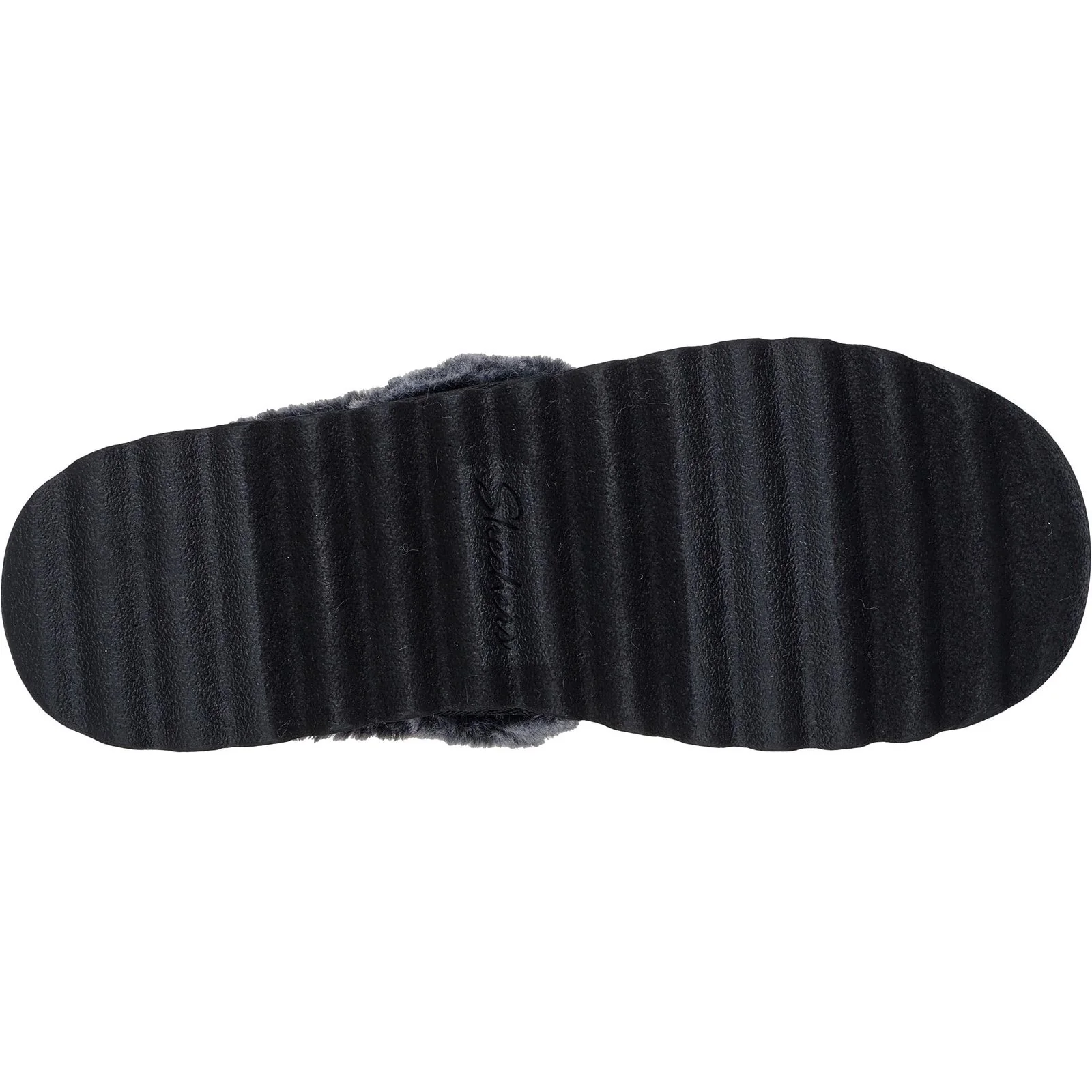 Skechers Womens Cozy Up Slippers Black - Image 4