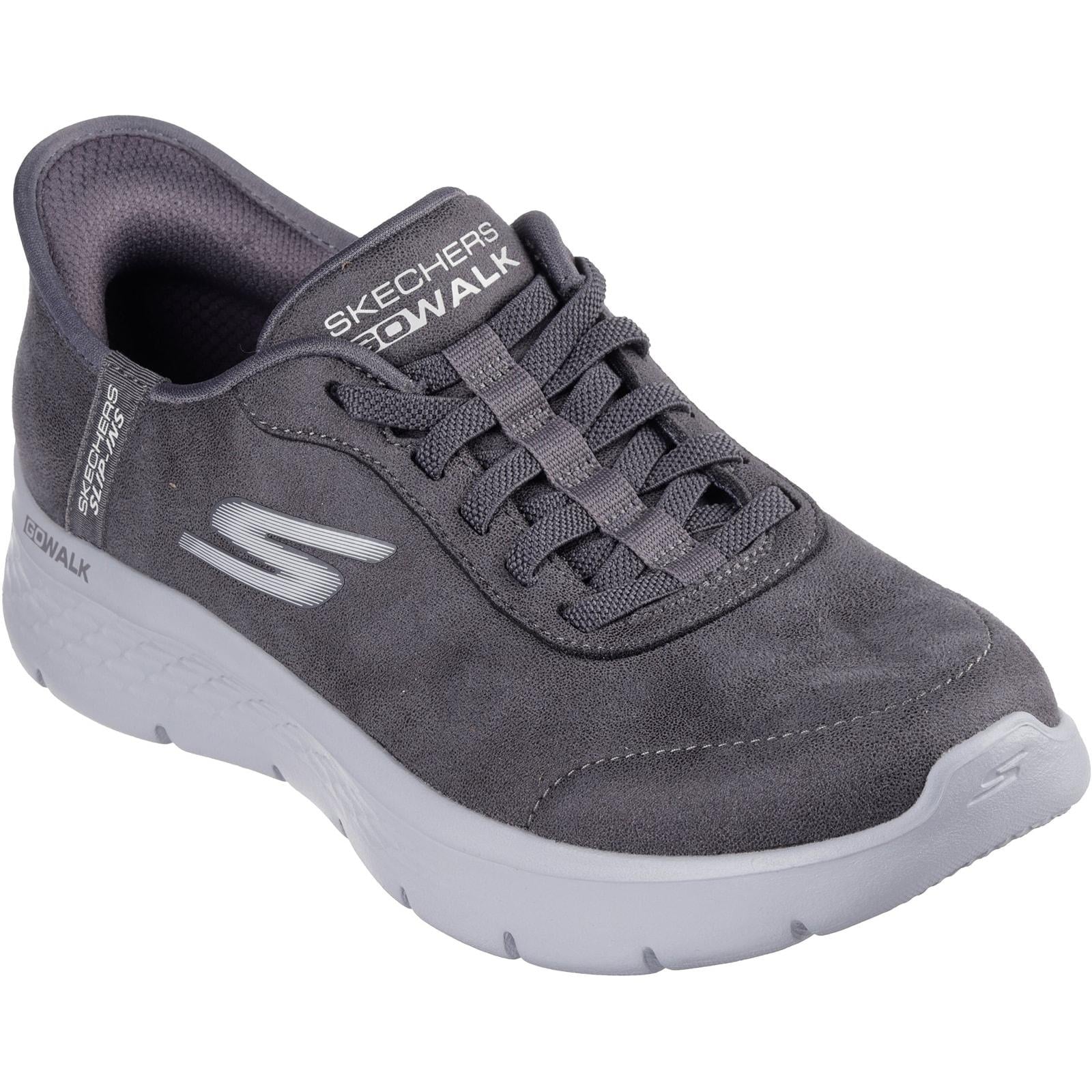 Skechers Womens Go Walk Flex Mali Trainers Charcoal - Image 5