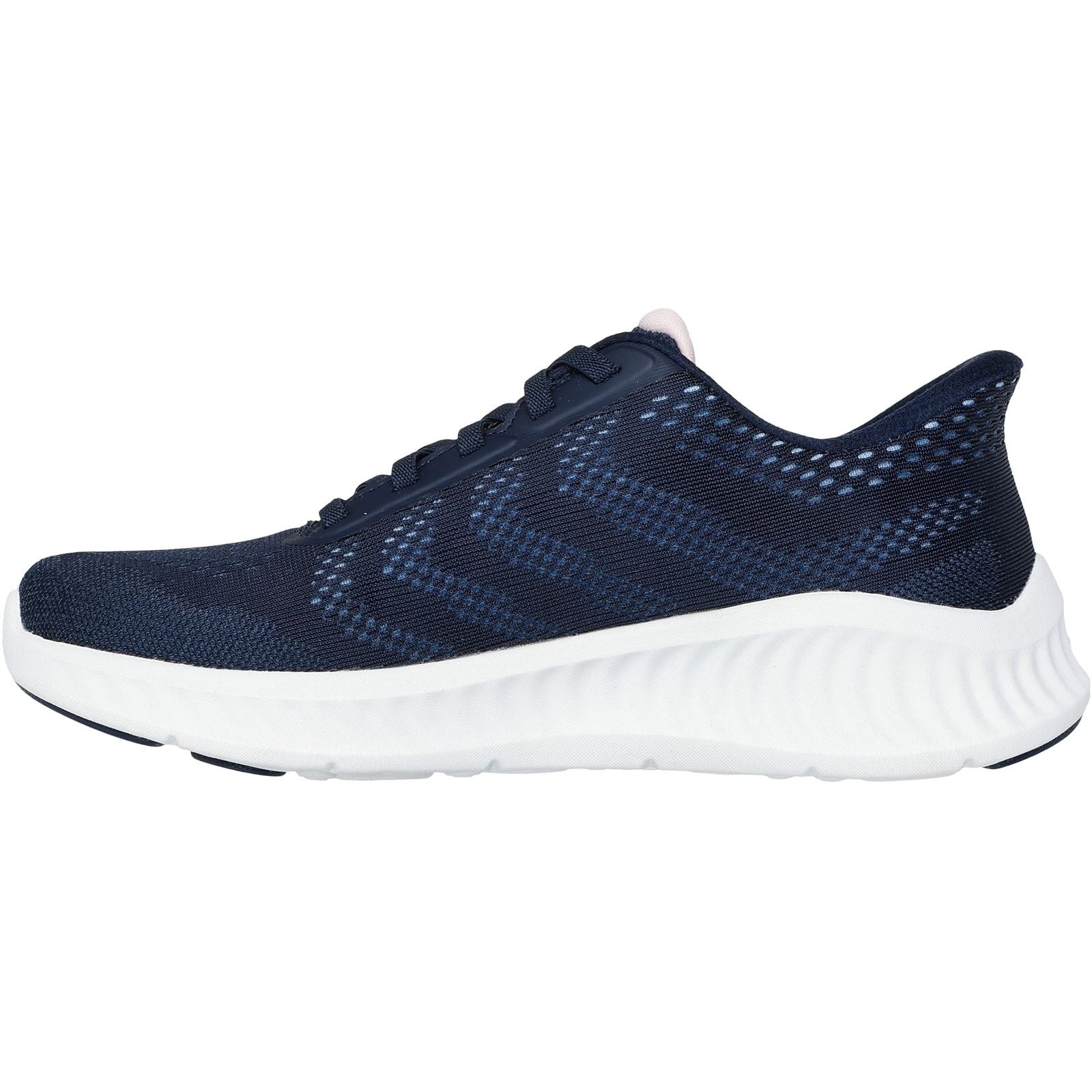 Skechers Womens Go Walk Now Khloe Trainers Navy/White - Image 2
