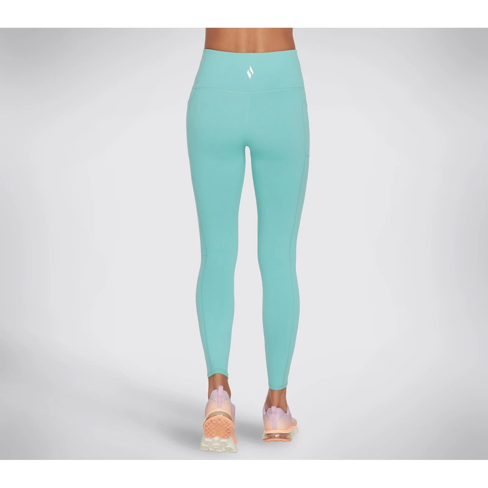 Skechers Womens GOWALK Wear High Waisted Legging Porcelain - Image 2