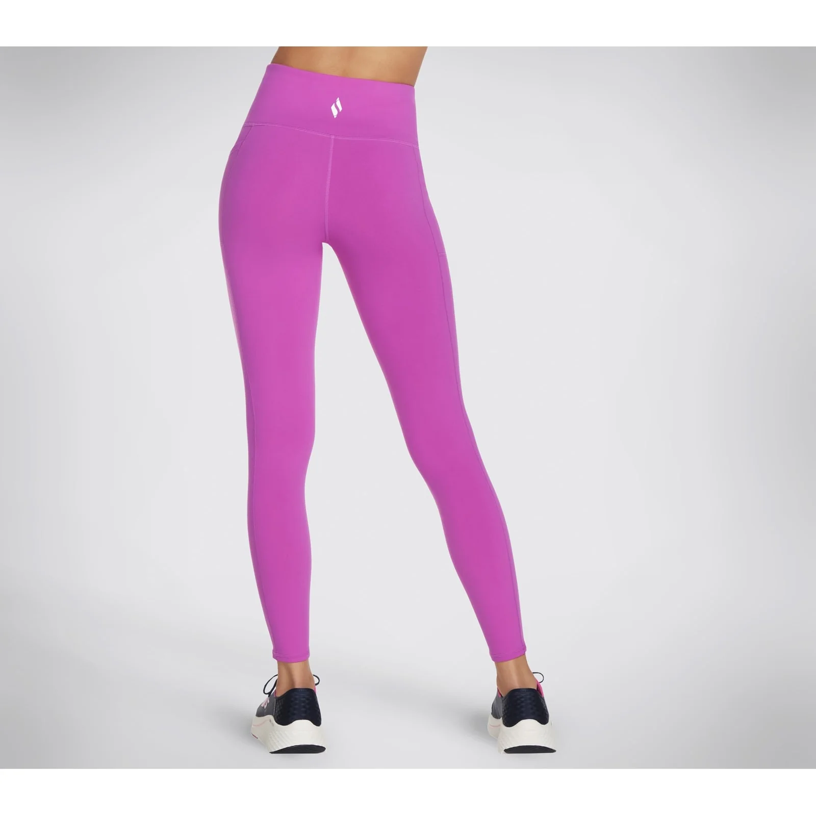 Skechers Womens GOWALK Wear High Waisted Legging Violet - Image 2