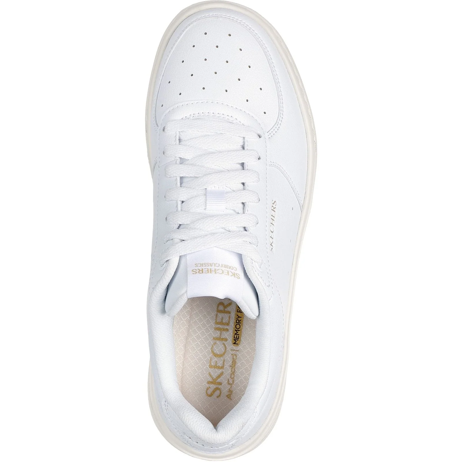 Skechers Womens Grand 92 - Be Lifted Shoes White/Natural - Image 4
