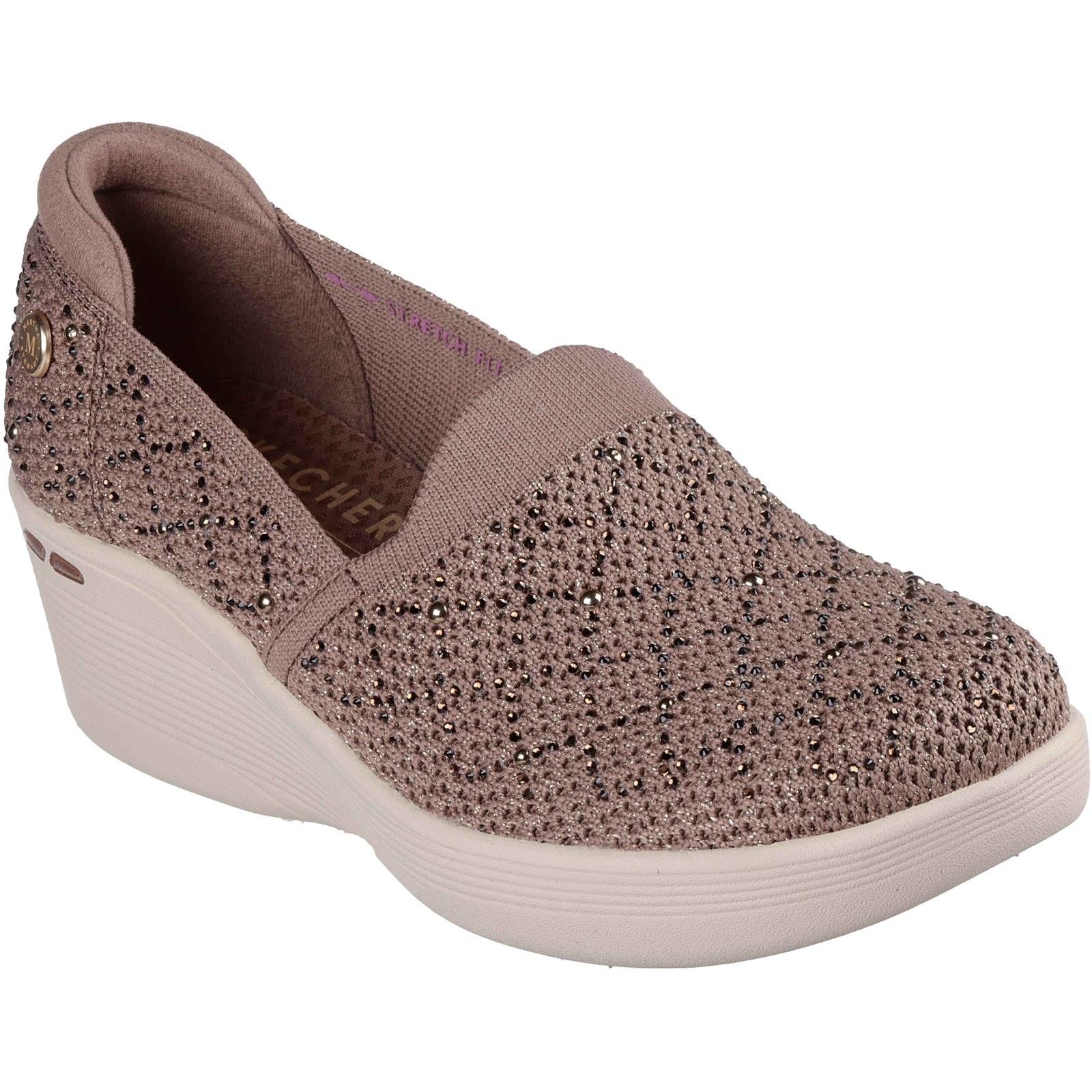 Skechers Womens Pier-Lite My Reflection Shoe Mocha - Image 5