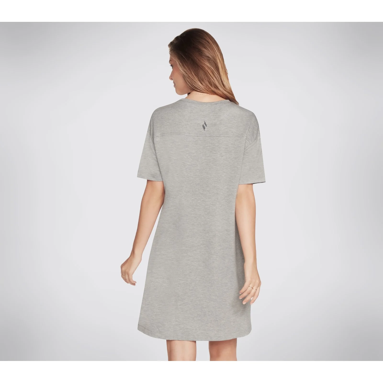 Skechers Womens Skechluxe Mindful Dress Heather Grey - Image 2