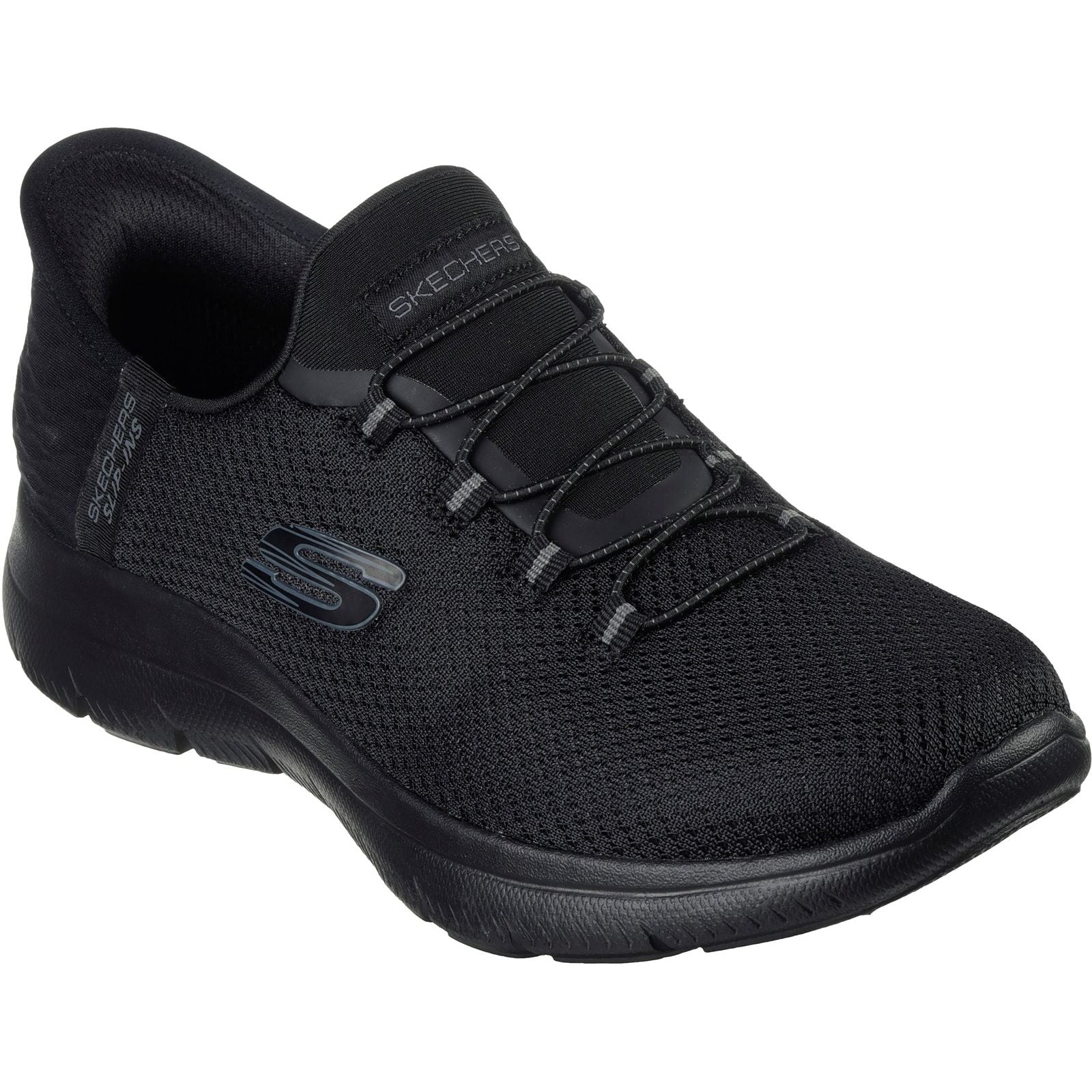 Skechers Womens Summits - Diamond Dream Trainer Black - Image 5