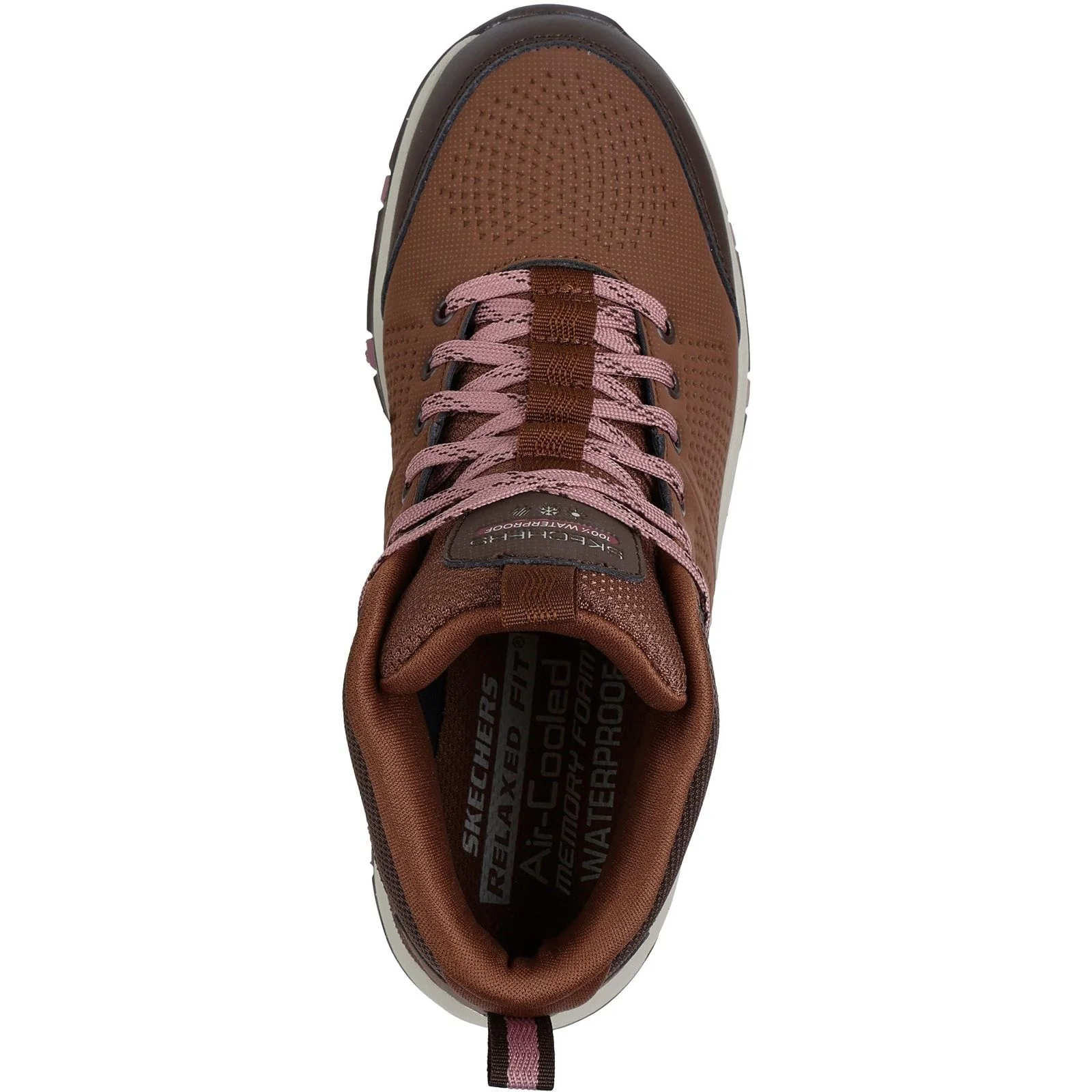 Skechers Womens Trego Trail Destination Hiker Brown/Multi - Image 3