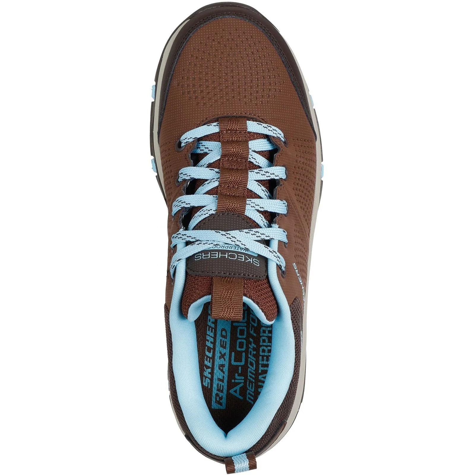 Skechers Womens Trego Trail Destiny Hiking Shoes Chocolate - Image 3
