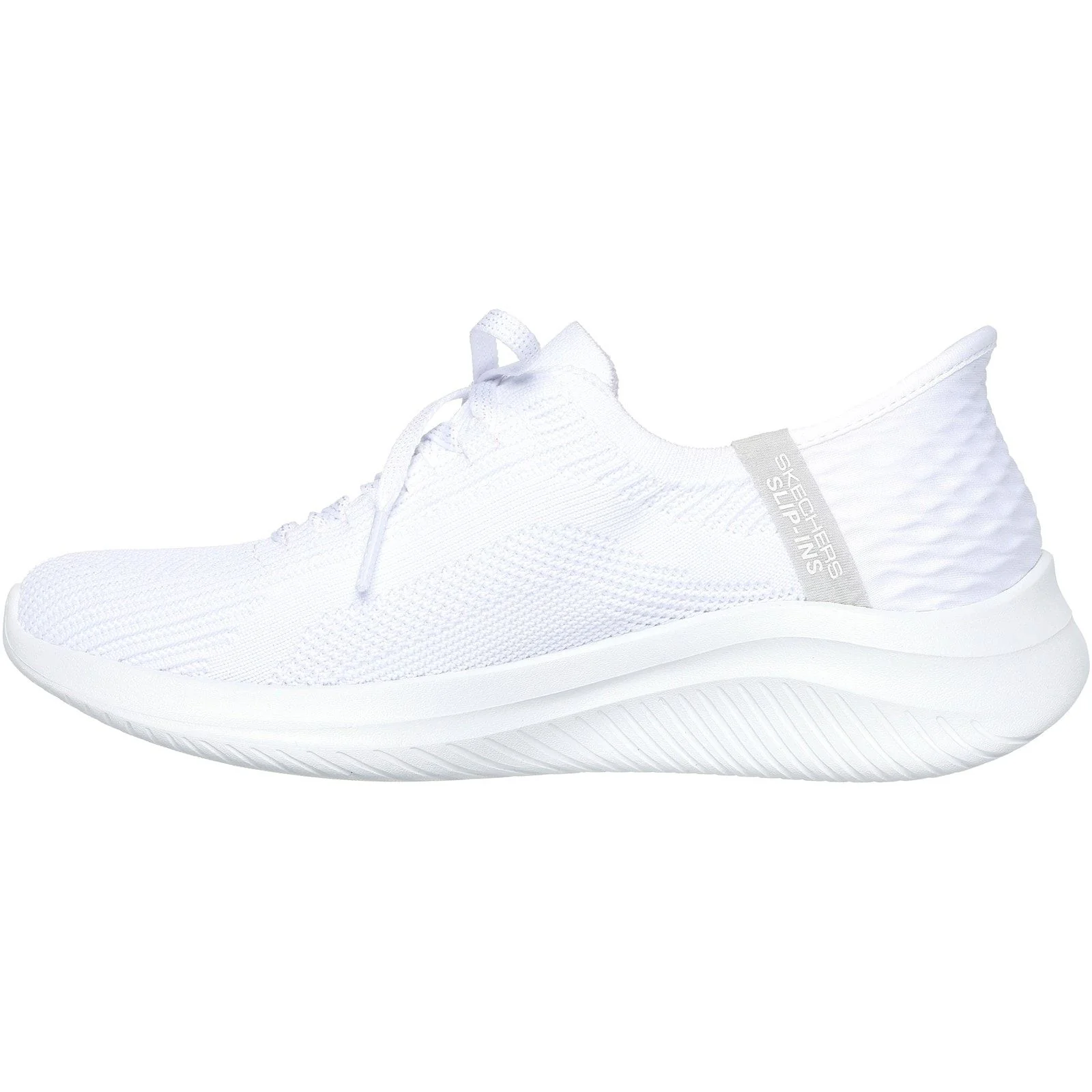 Skechers Womens Ultra Flex 3.0 Brilliant Path Shoes White - Image 2