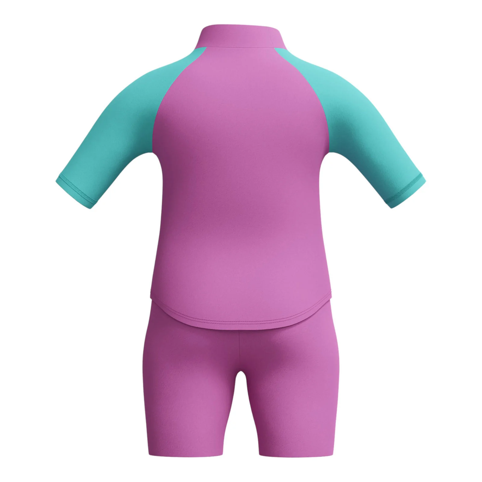 Speedo Learn to Swim Sun Protection Infant Girls Top &amp; Short Set - Image 4