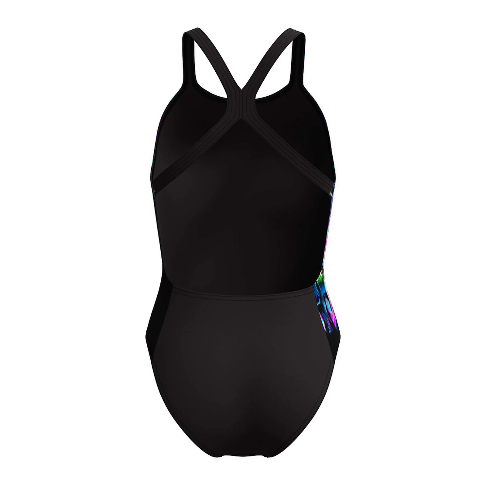 Speedo Placement Printed Powerback Womens One-Piece Swimsuit - Image 7