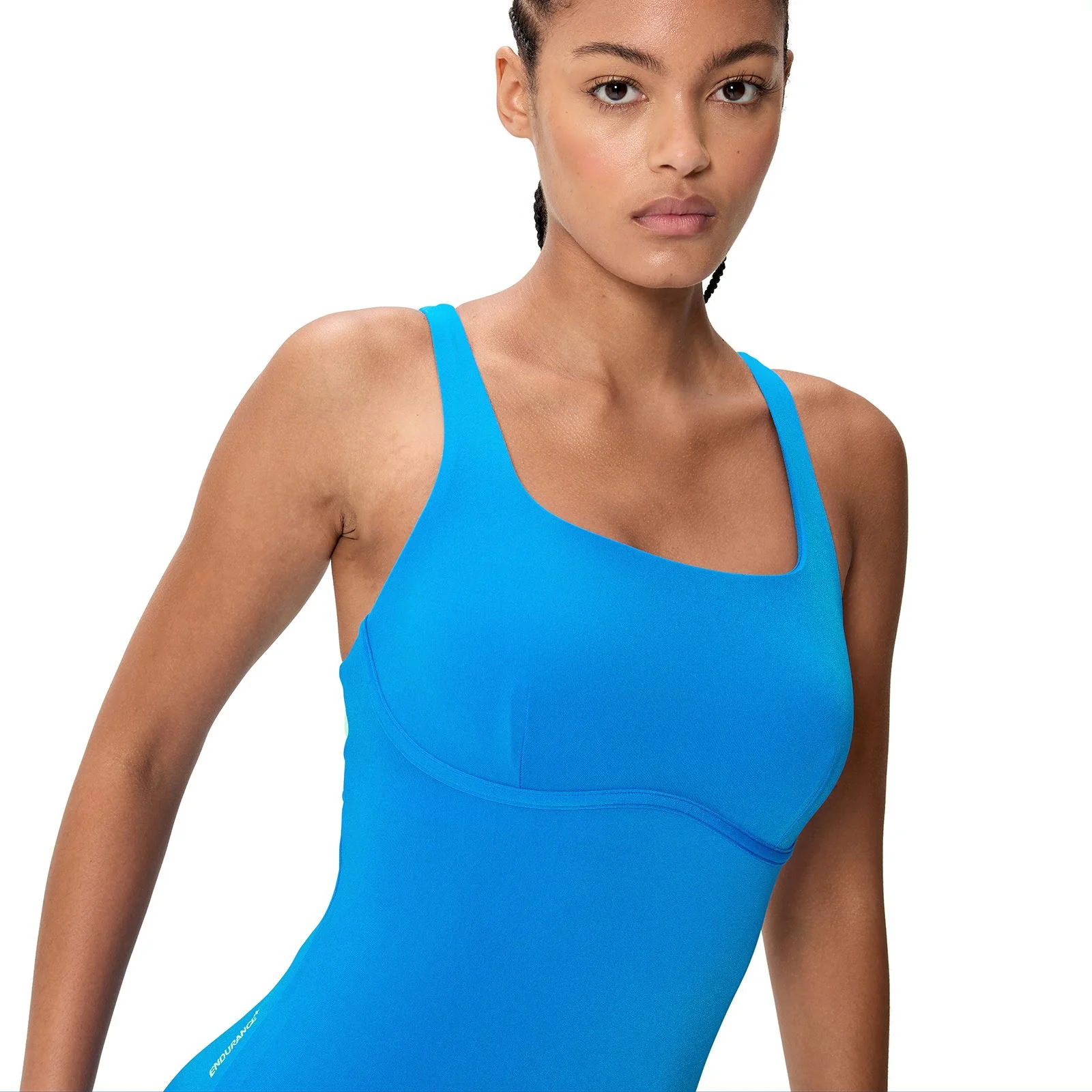 Speedo Womens Flex Band with Built in Swim Bra Swimsuit - Image 4