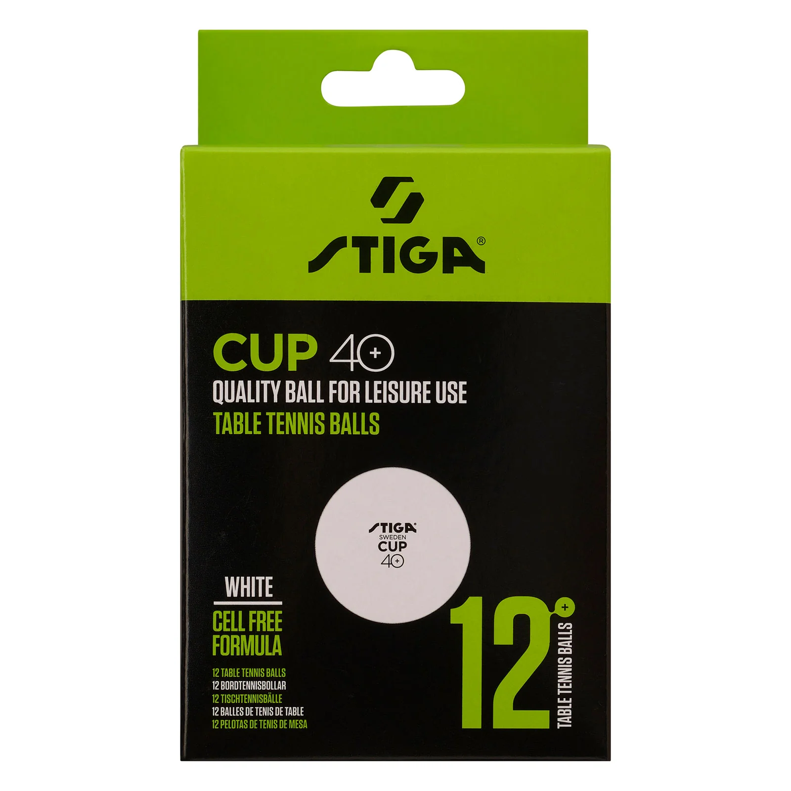 Stiga Table Tennis Ball Cup 40+ 12-pack - Image 3