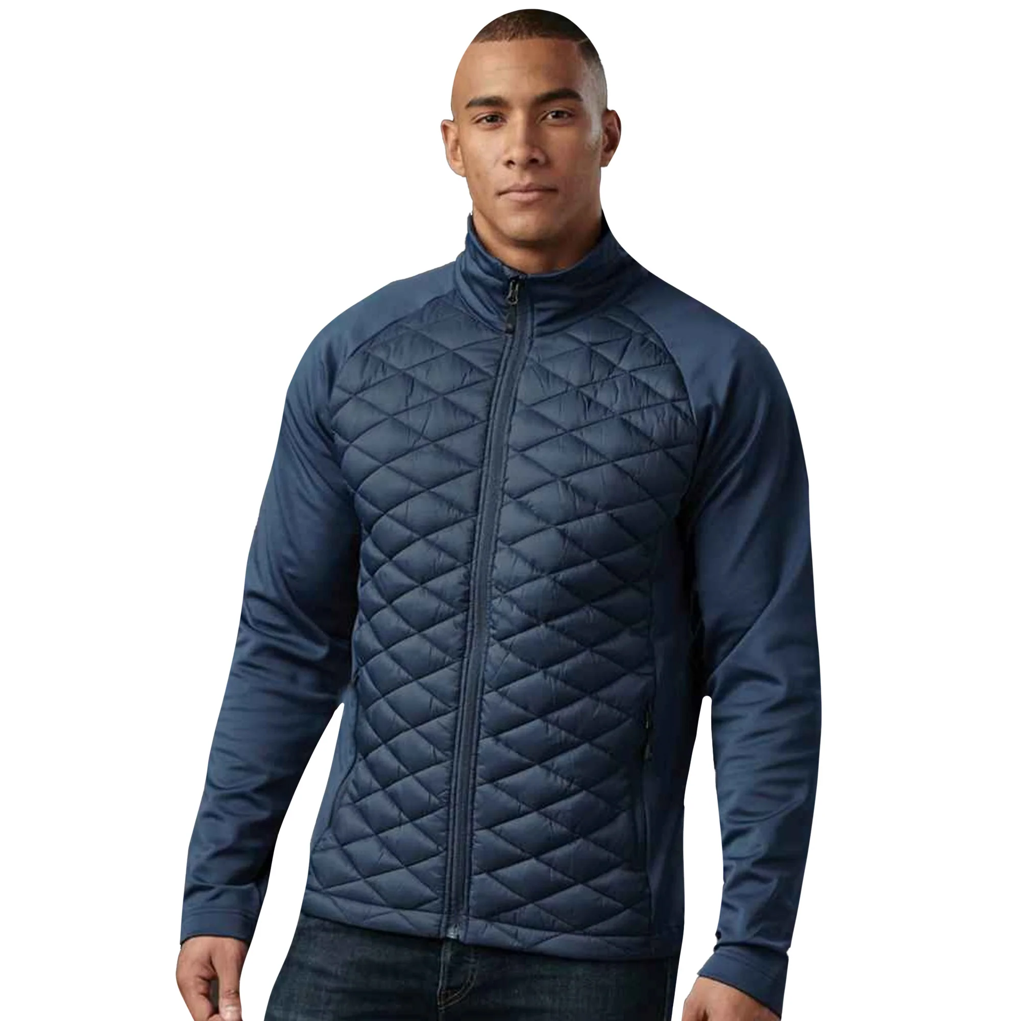 Stormtech Mens Boulder Thermal Padded Jacket Indigo Blue - Image 2