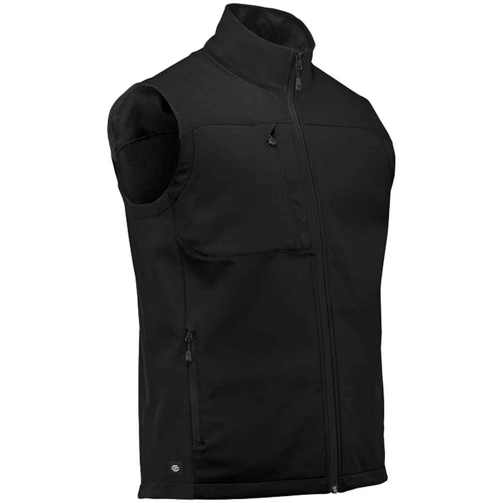 Stormtech Mens Cascades Softshell Body Warmer Black - Image 3