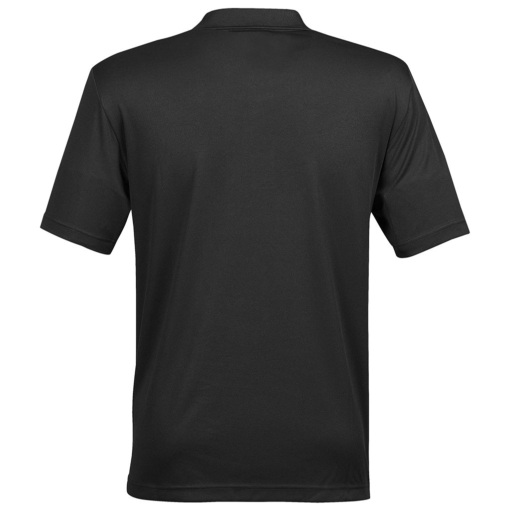 Stormtech Mens Eclipse PiquÃ© Polo Shirt Black - Image 2
