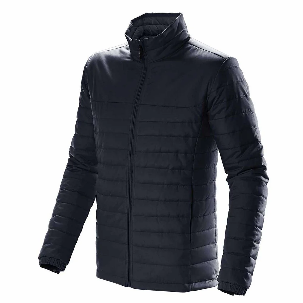 Stormtech Mens Nautilus Quilted Hooded Jacket Navy - Image 3