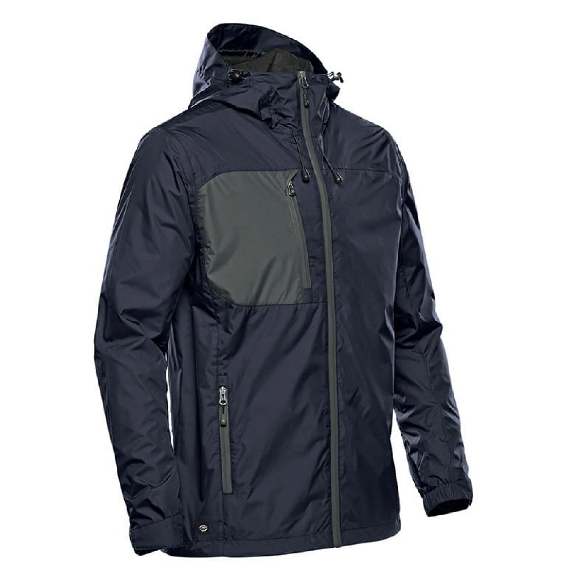 Stormtech Mens Olympia Soft Shell Jacket Navy/Granite - Image 3