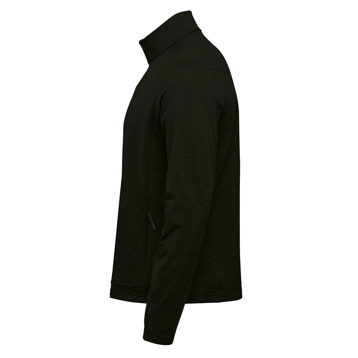 Stormtech Mens Treeline Performance Track Jacket Black - Image 3