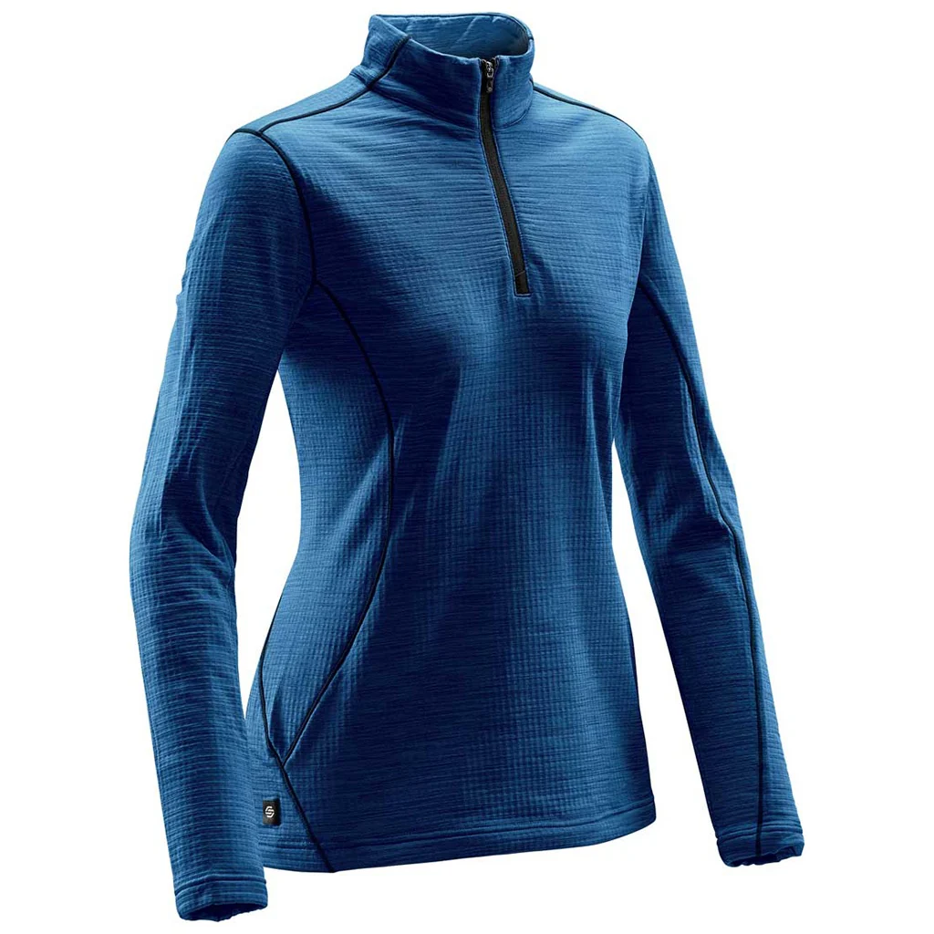 Stormtech Womens Thermal Fleece Top Ocean Blue - Image 3