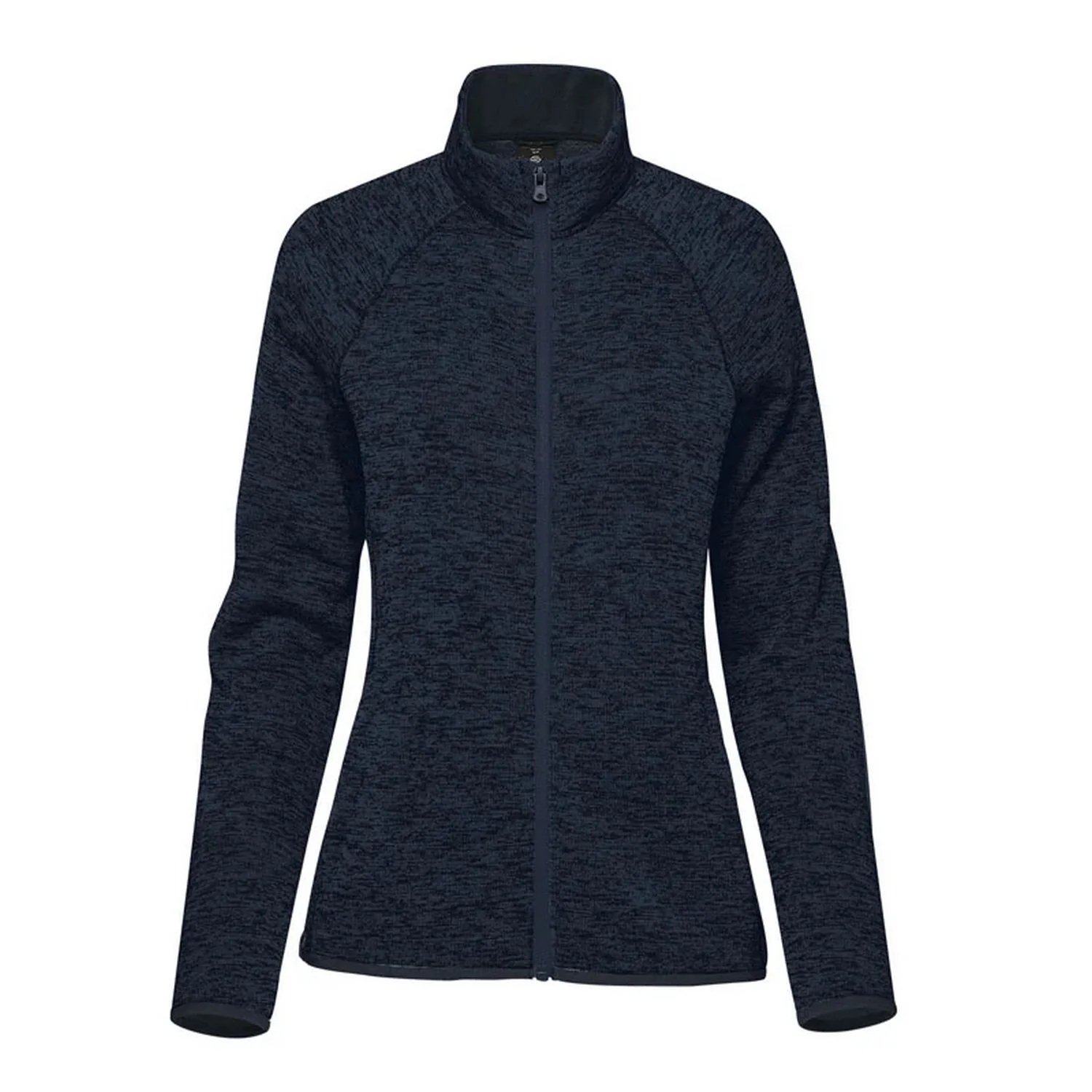 Stormtech Womens Yosemite Full Zip Fleece Jacket Heather Navy
