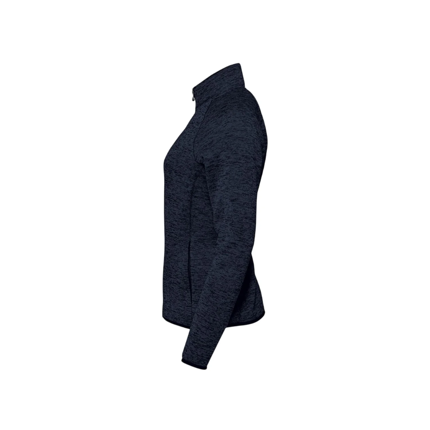 Stormtech Womens Yosemite Full Zip Fleece Jacket Heather Navy - Image 3