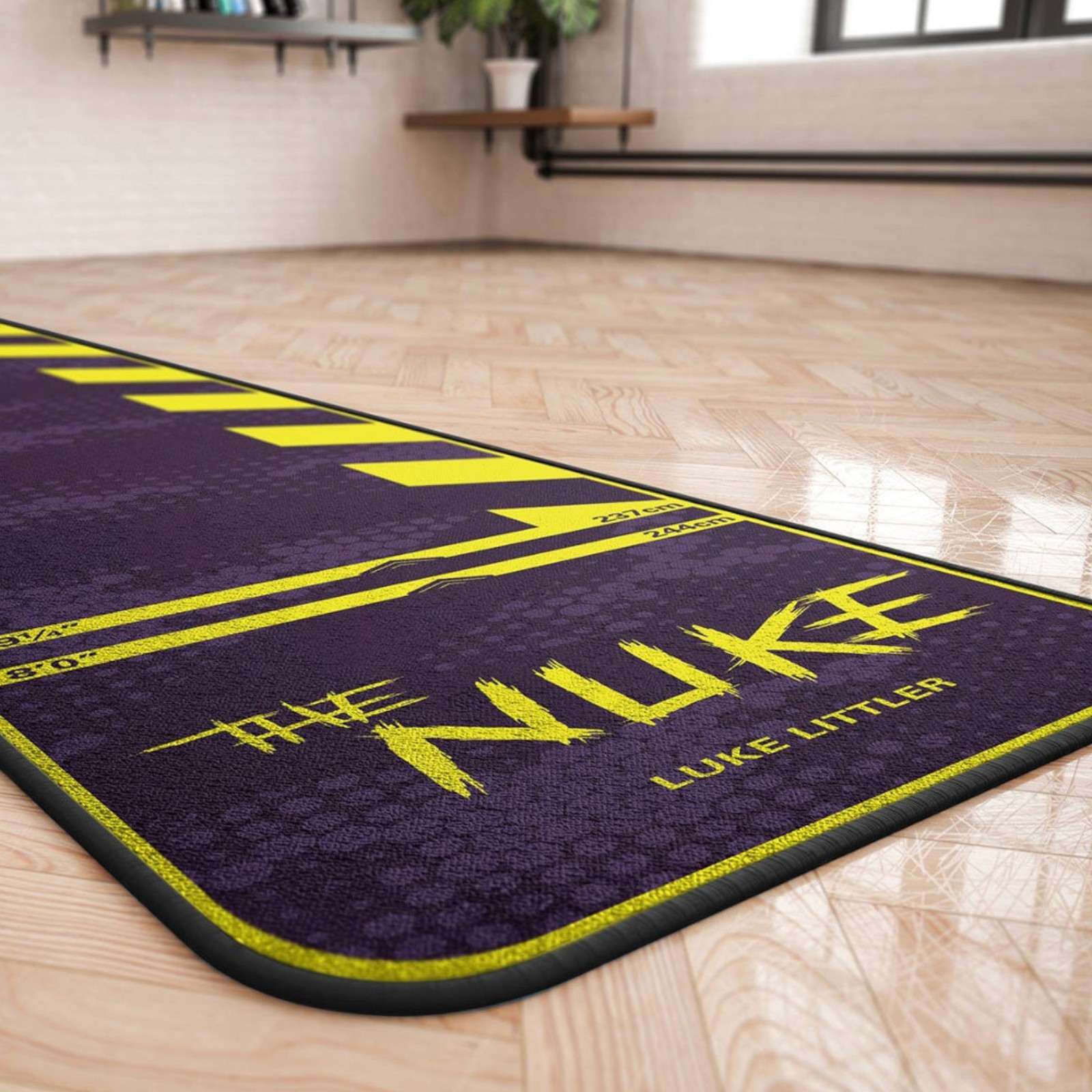 Target Luke Littler 'The Nuke' Dart Mat - Image 2
