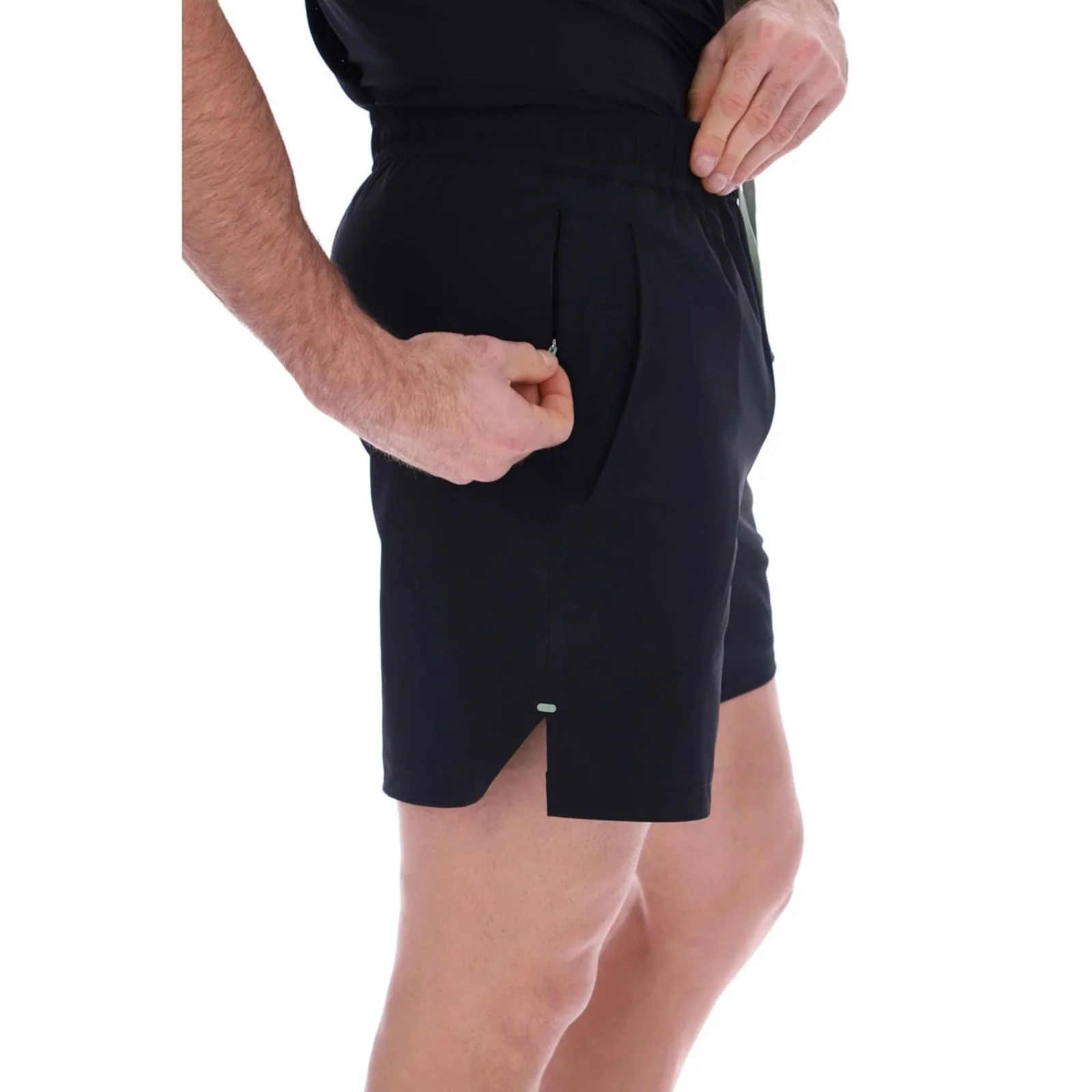 Ted Baker Sport Mens RICHARD Lightweight Running Shorts Black - Image 5