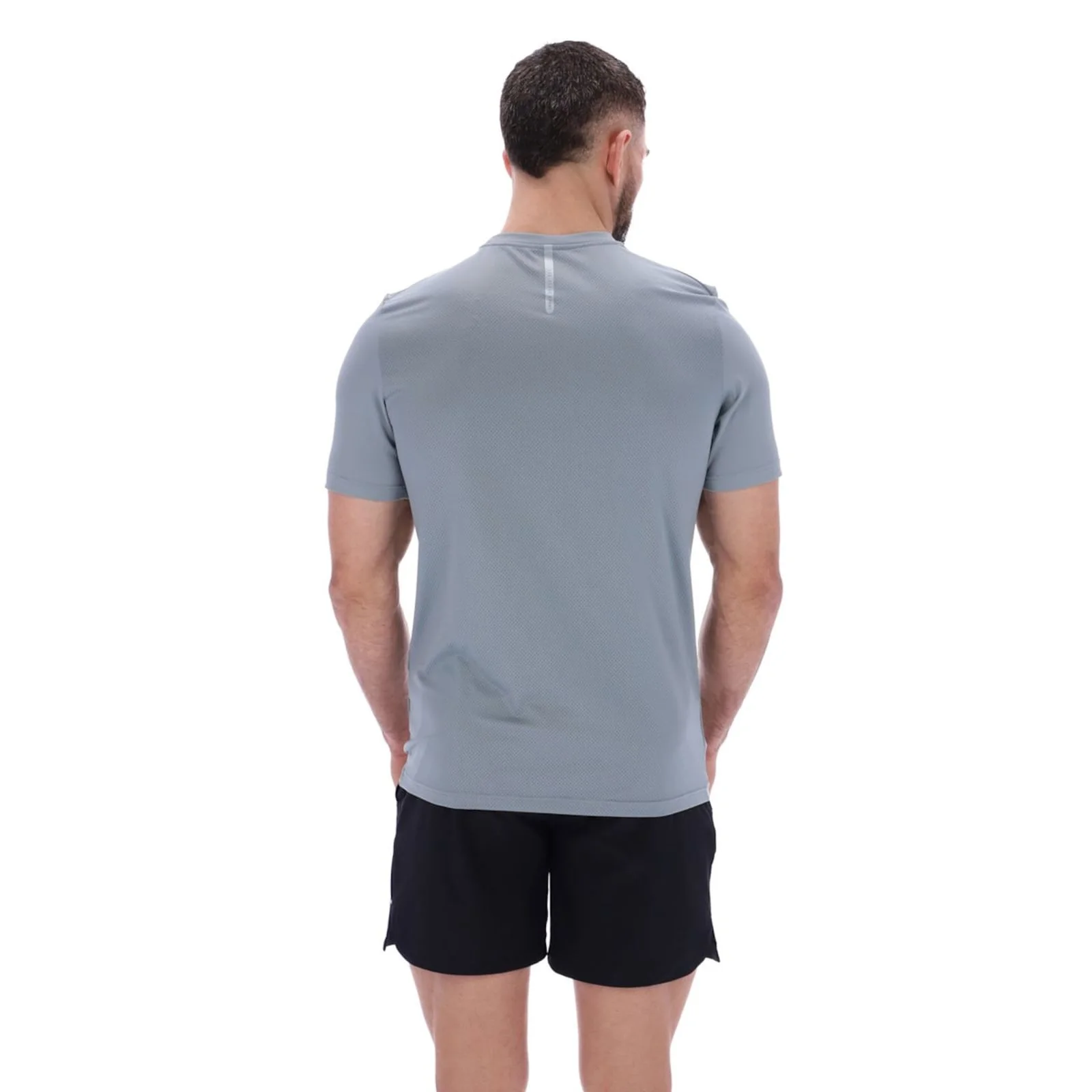 Ted Baker Sport Mens SAM Aeroflow Running T-Shirt Grey - Image 2