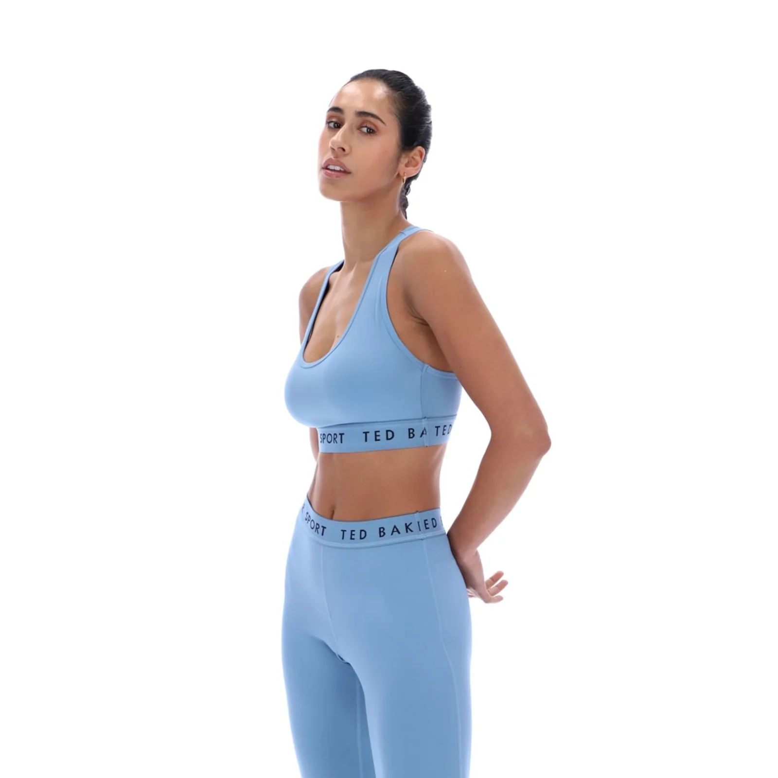 Ted Baker Sport Womens DIANA Essentials Bra Light Blue - Image 4