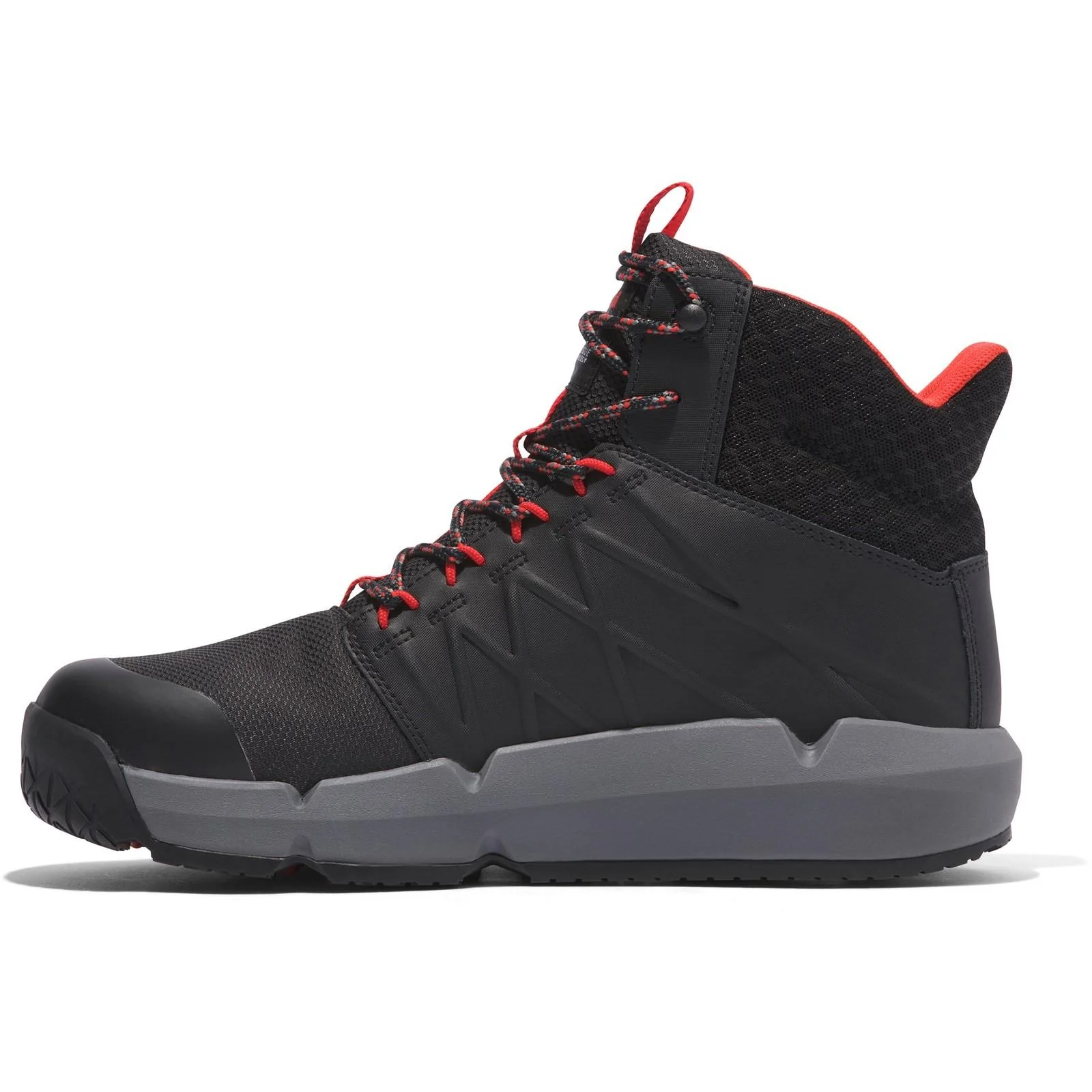 Timberland Pro Mens Morphix 6" Safety Boot Black/Red - Image 2