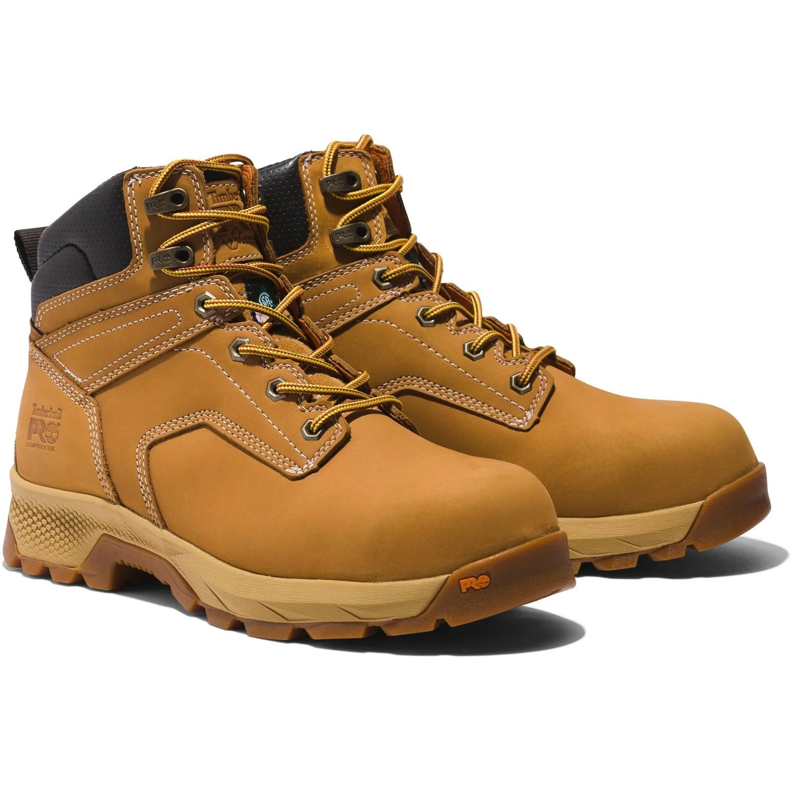 Timberland Pro Womens Titan 6" Safety Boot Wheat - Image 6