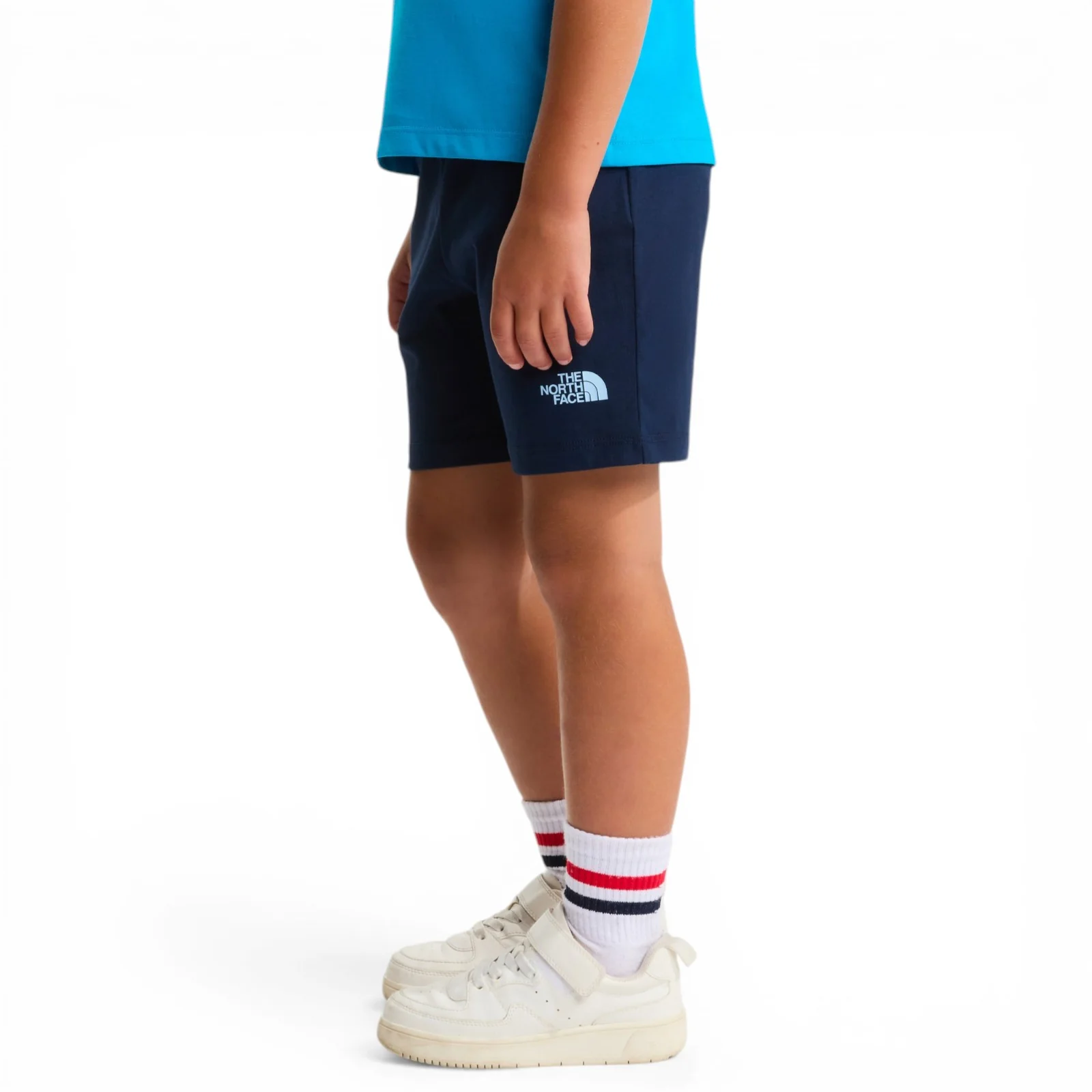 TNF Boys BOX NSE PLAY REG Short Set Blue - Image 6