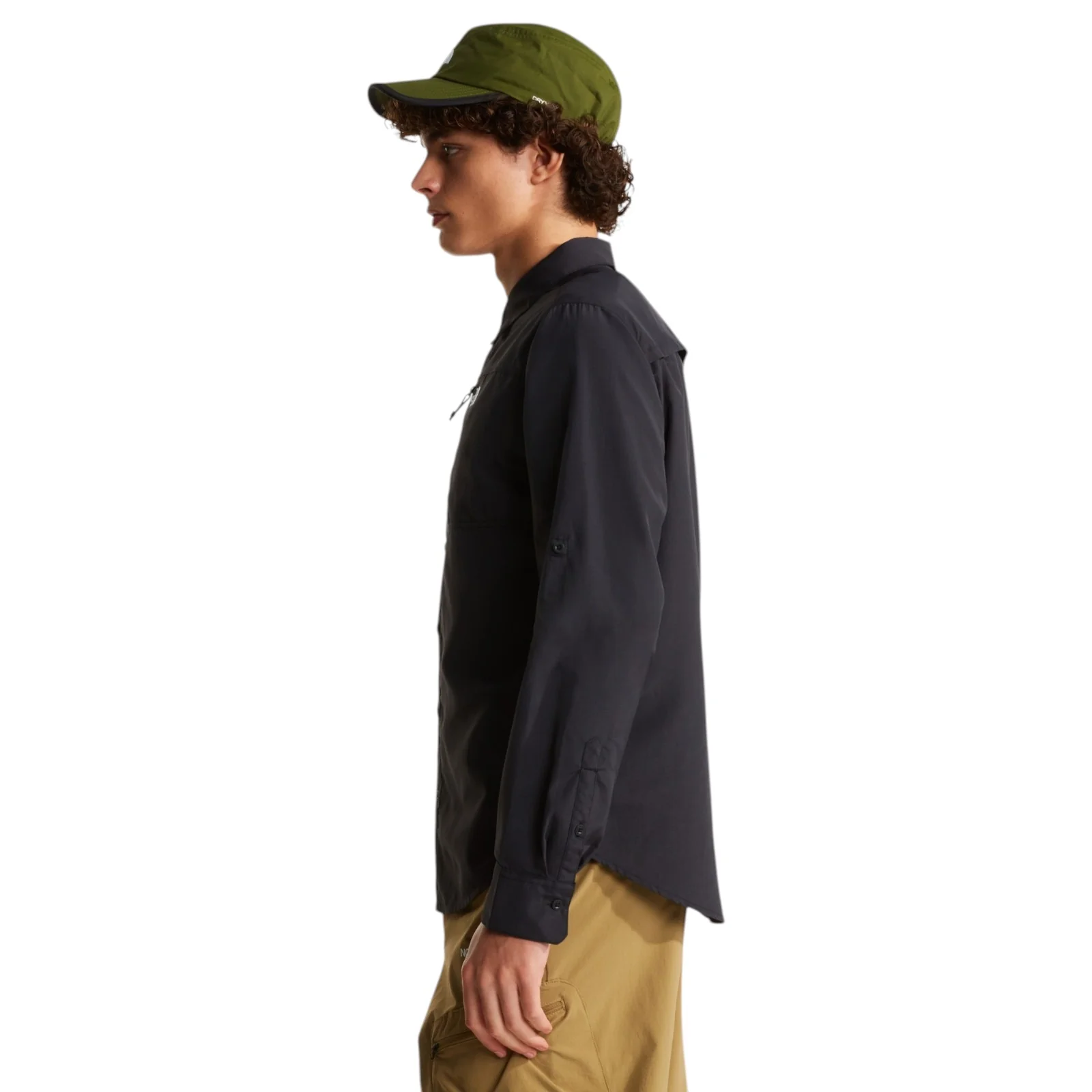 TNF Mens SEQUOIA LS Shirt Black - Image 4