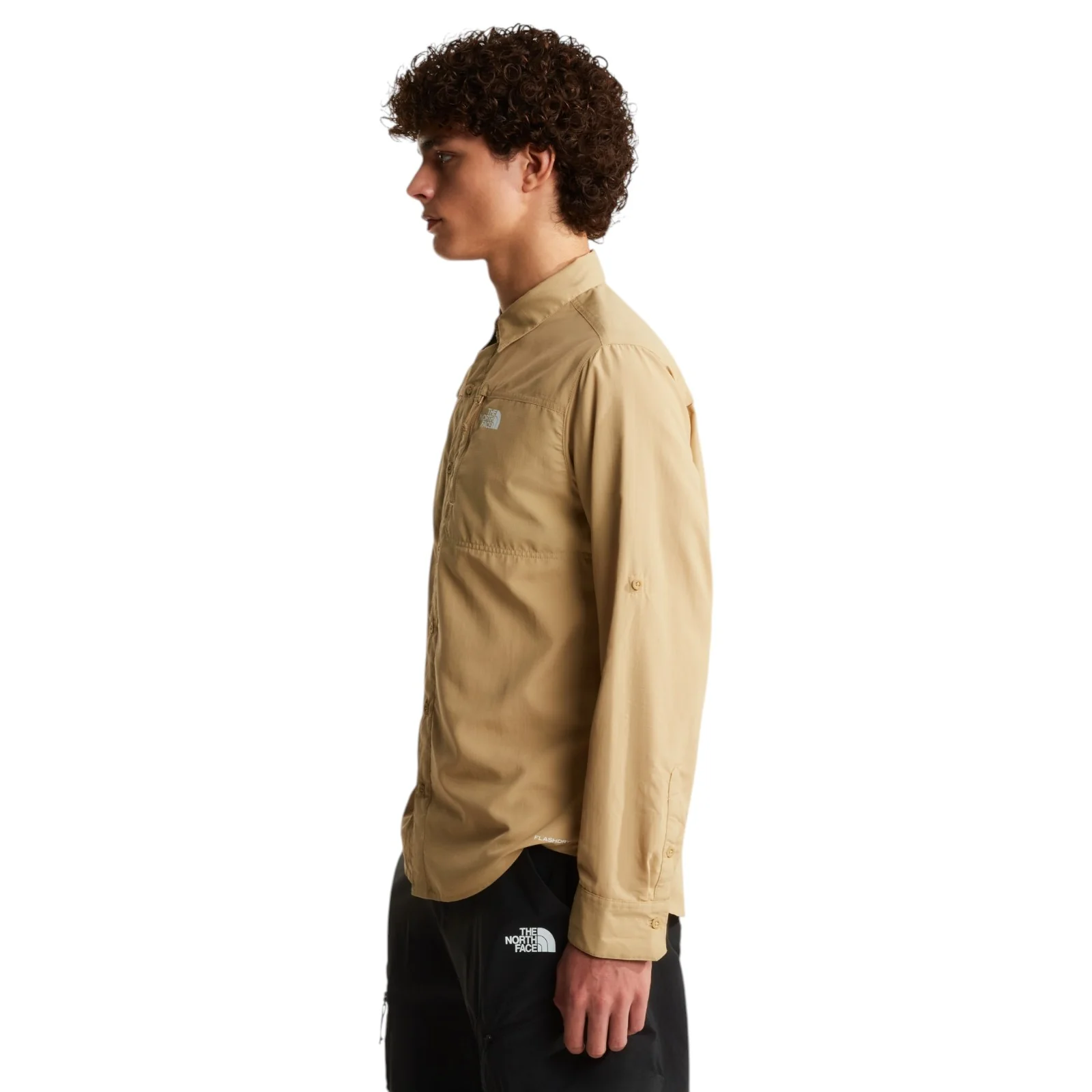 TNF Mens SEQUOIA LS Shirt Cream - Image 4