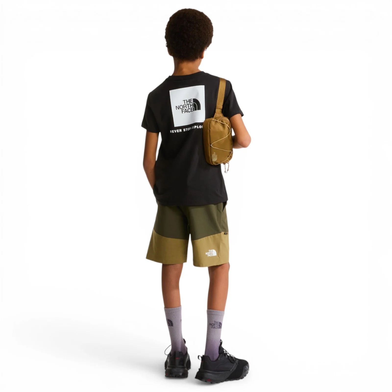 TNF TEEN Boys BOX NSE SS Tee Black - Image 2