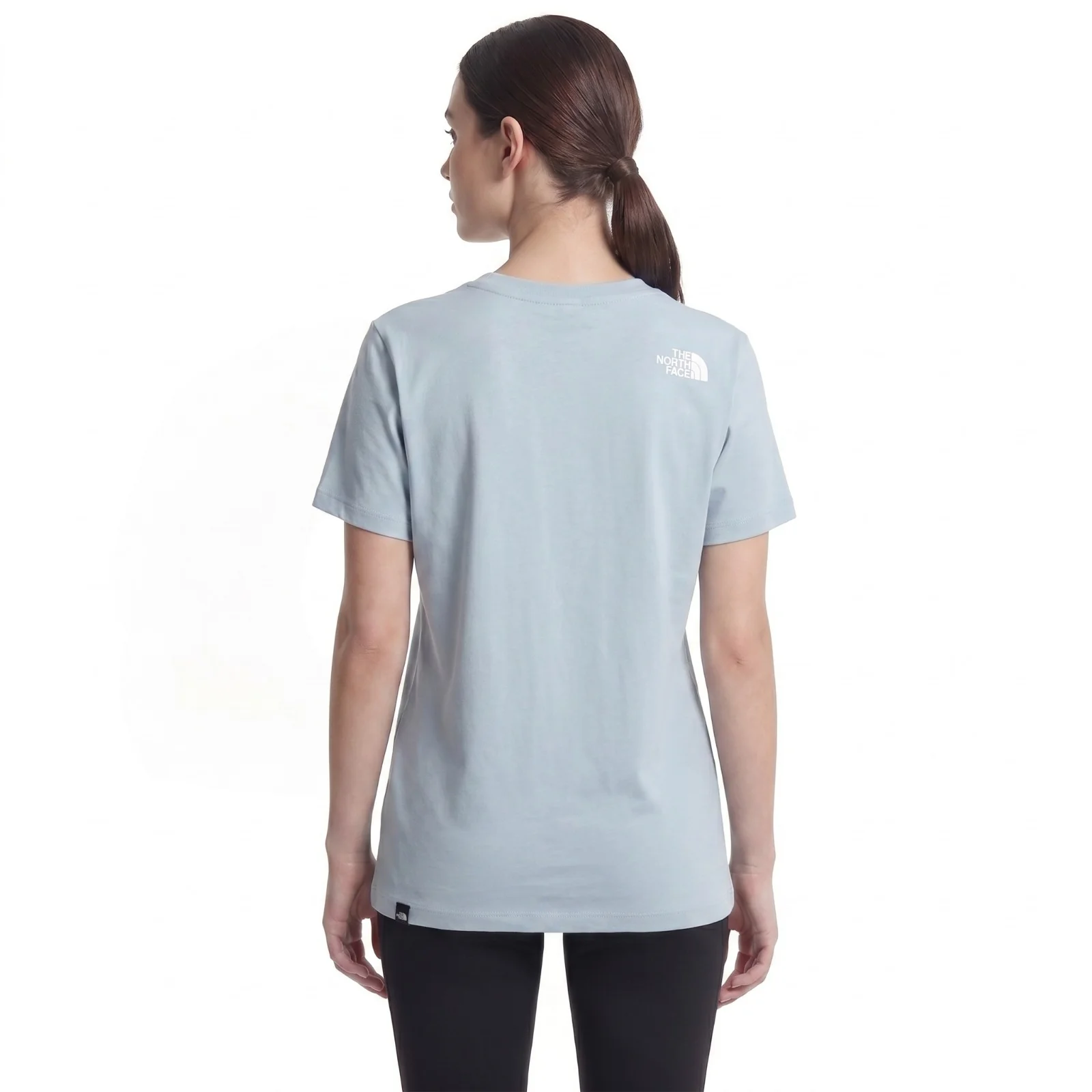 TNF Womens BLANCA Regular SS Tee Grey - Image 2