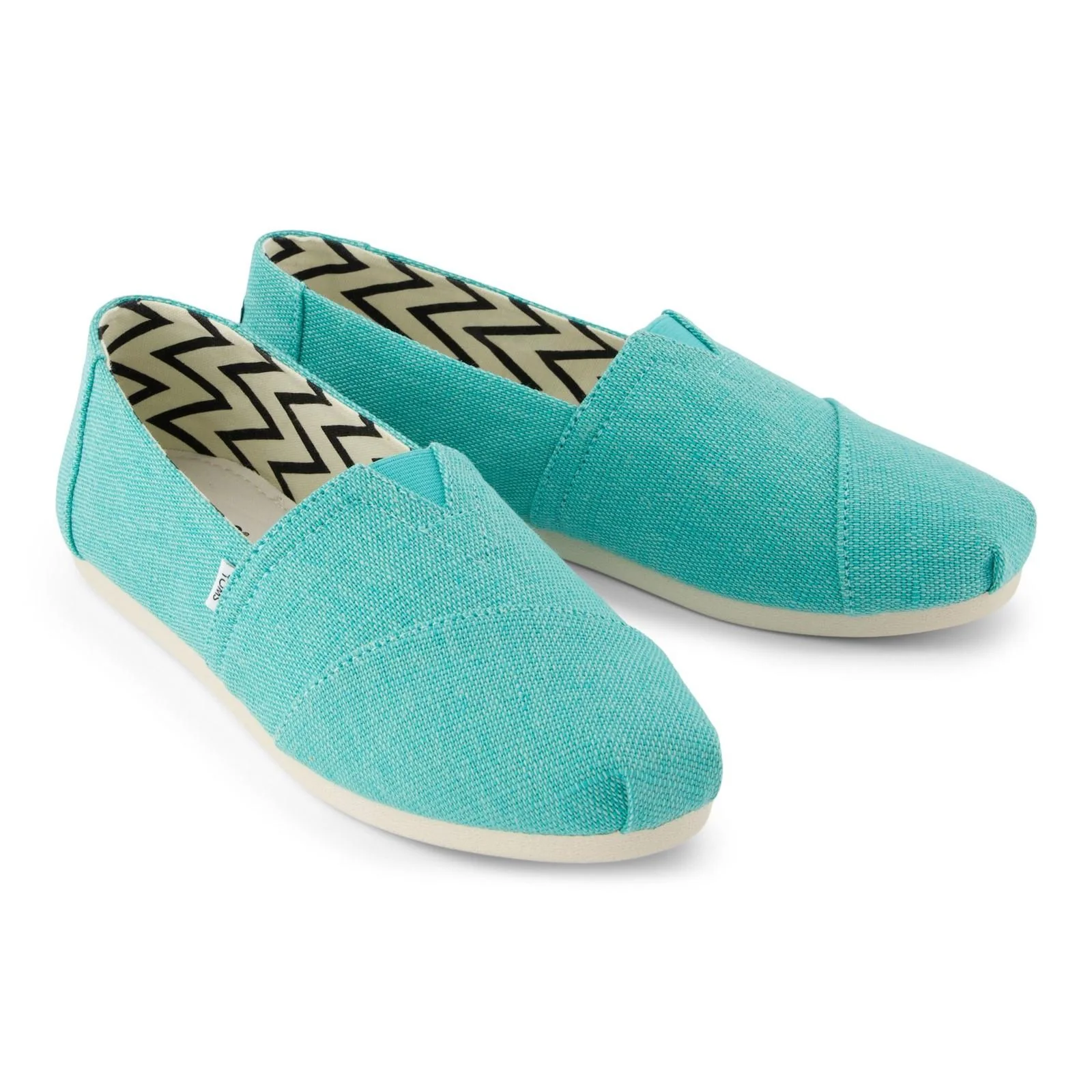 TOMS Womens Alpargata Classic Shoe Aqua - Image 6