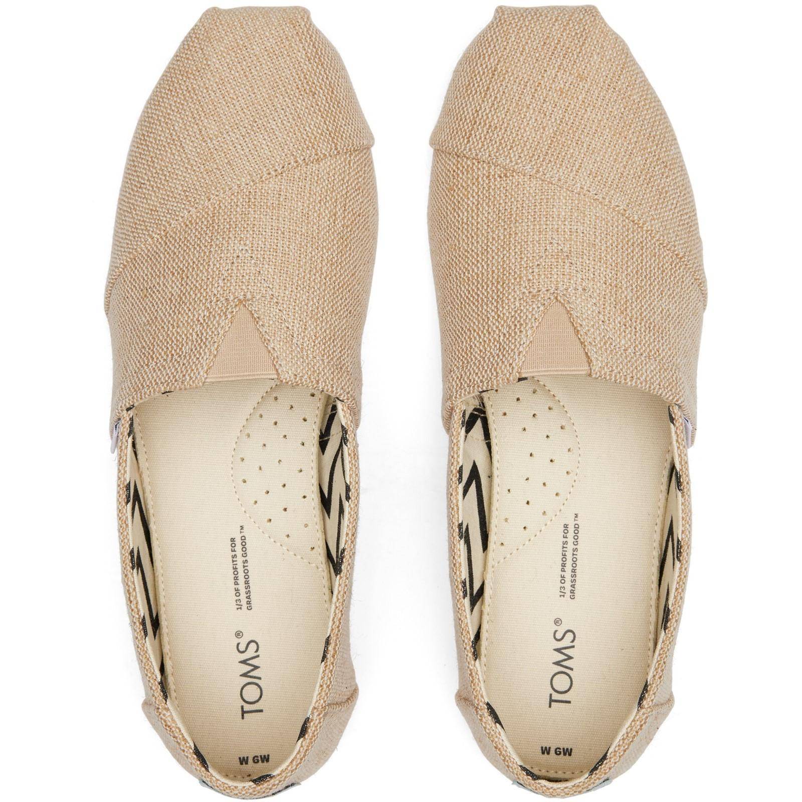 TOMS Womens Alpargata Shoe Natural - Image 3