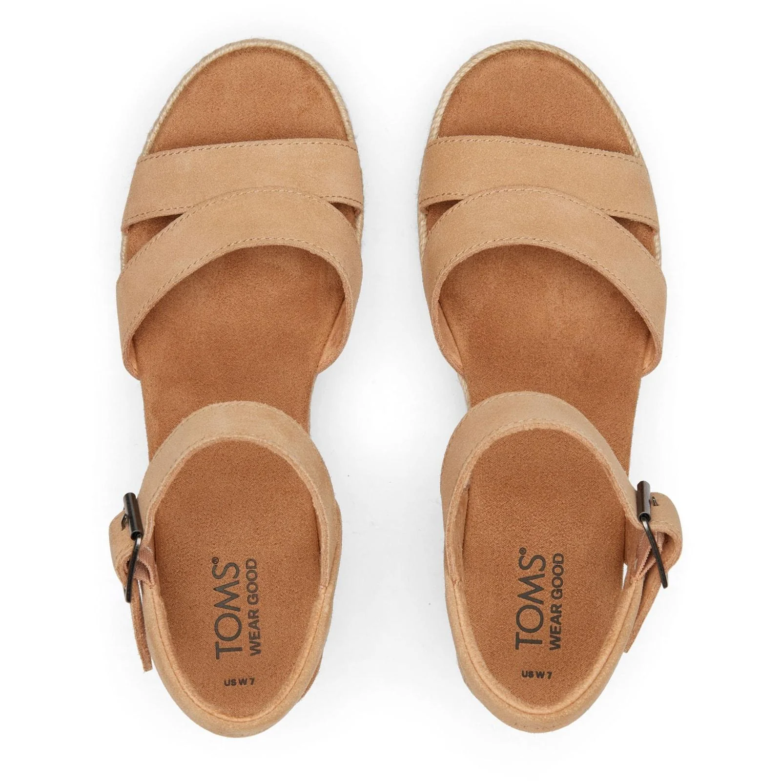 TOMS Womens Audrey Espadrille Honey - Image 2