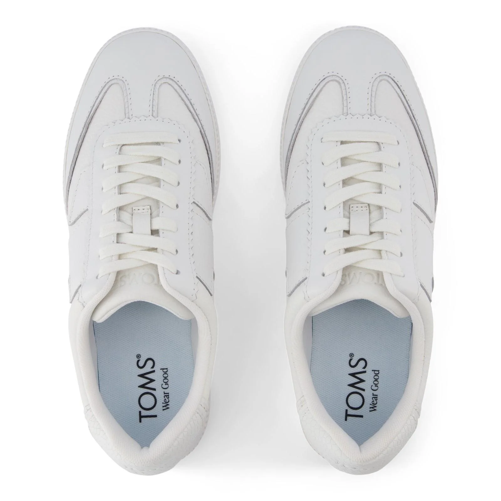 TOMS Womens Collins Trainer White - Image 4